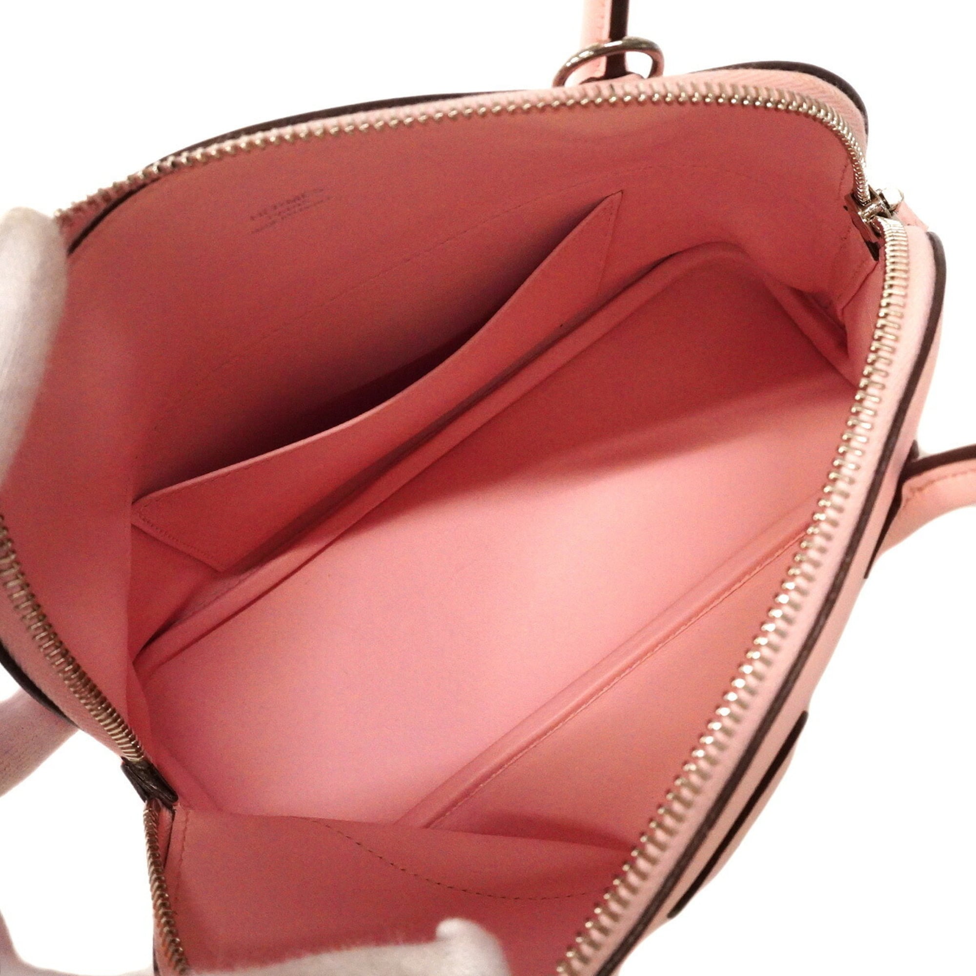 Hermes Rose Sakura Swift Leather Handbag (Pre-Owned)
