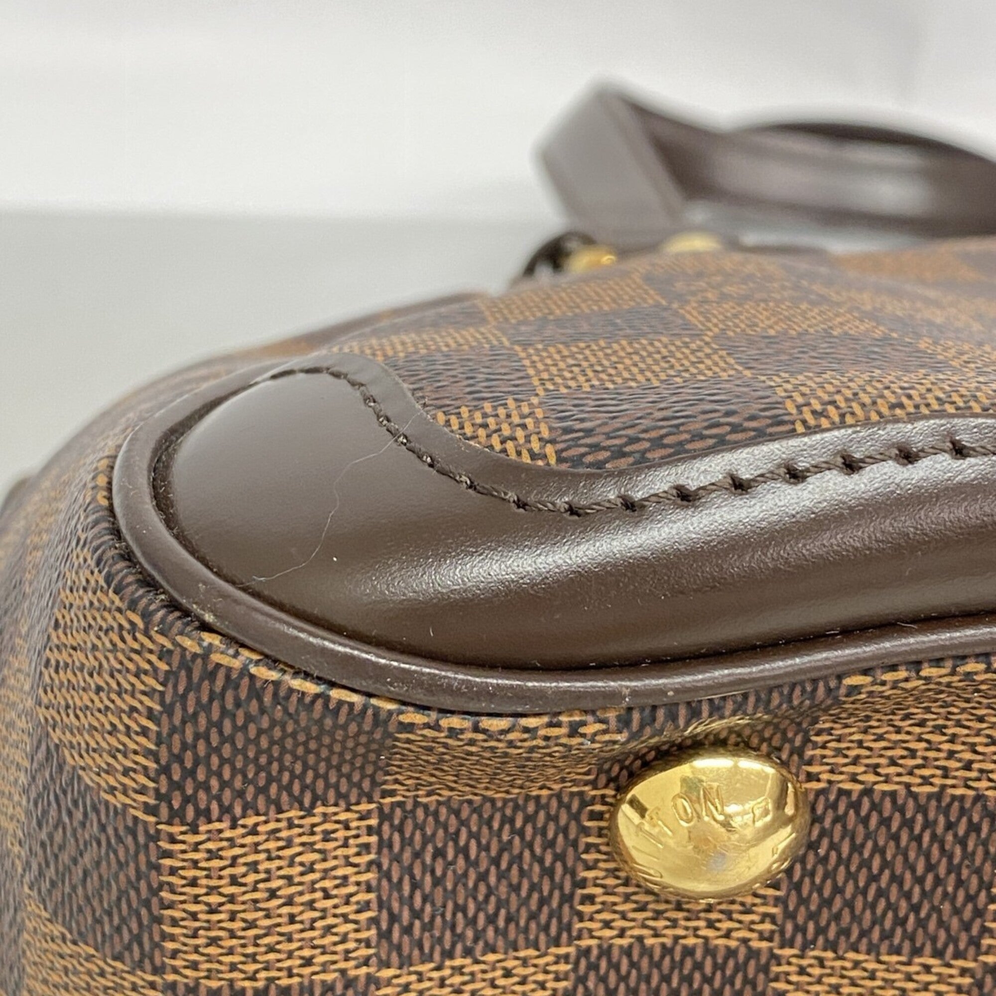 Louis Vuitton Ebene Handbag (Pre-Owned)