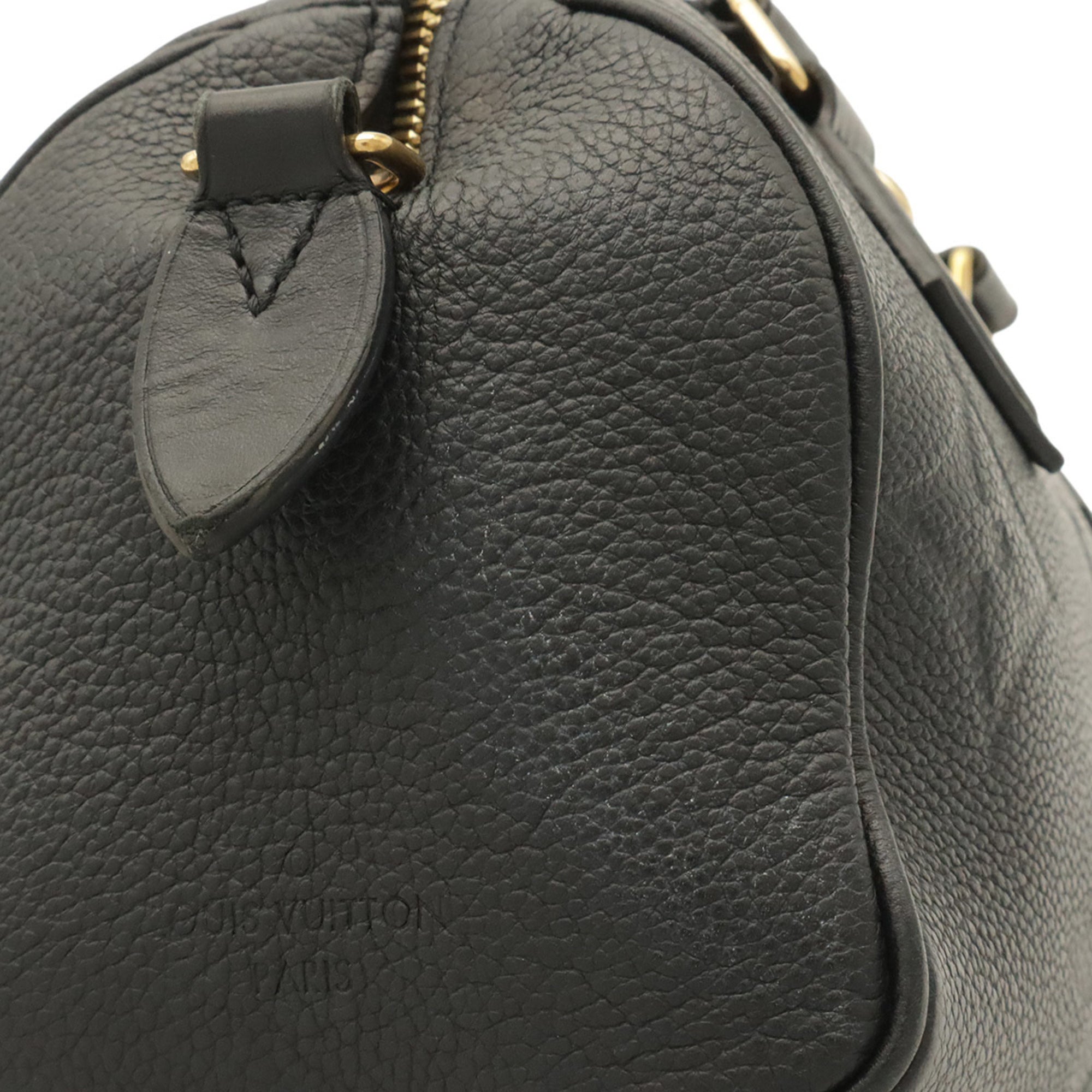 Louis Vuitton Noir Monogram Empreinte Leather Handbag Shoulder Bag (Pre-Owned)