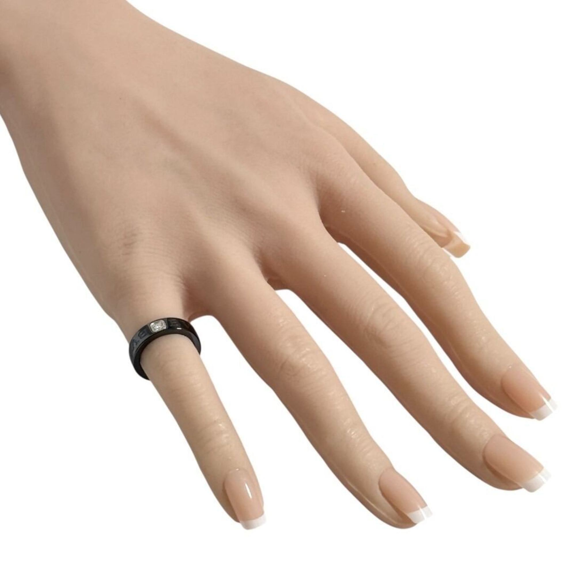 Bvlgari White Gold (18K) Band Ring (Pre-Owned)