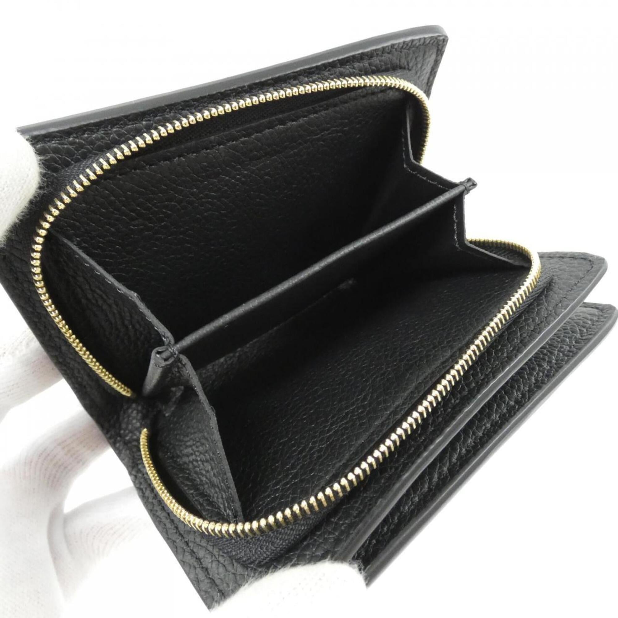 Louis Vuitton Black Monogram Empreinte Wallet (Bi-Fold) (Pre-Owned)