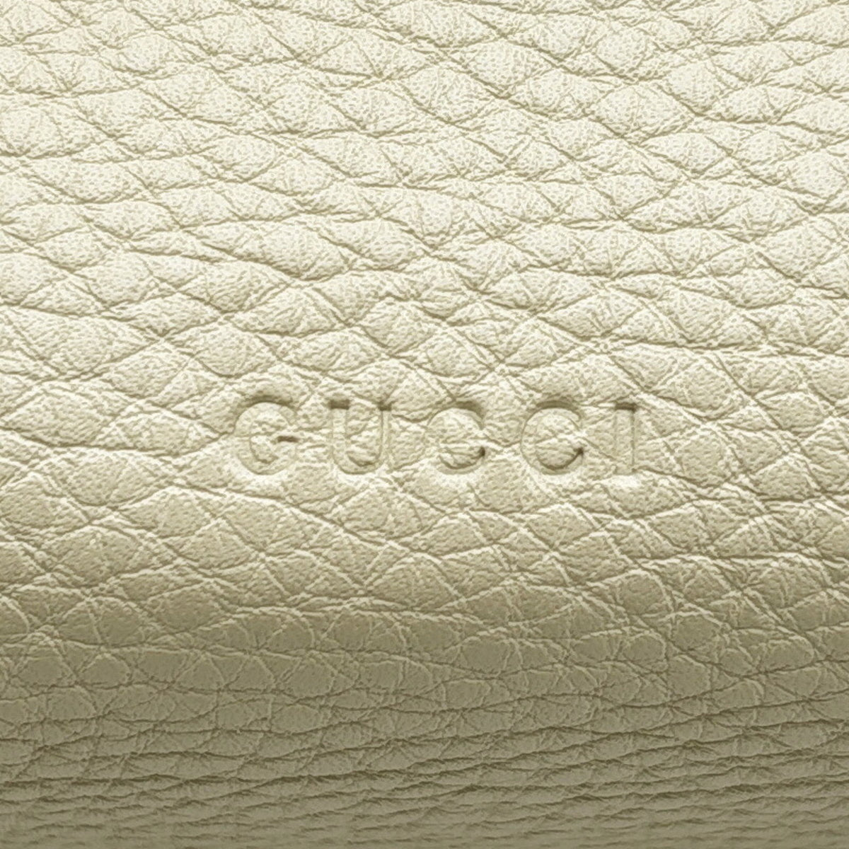 Gucci Bamboo Ivory Multi-Color Leather Shoulder Bag (Pre-Owned)