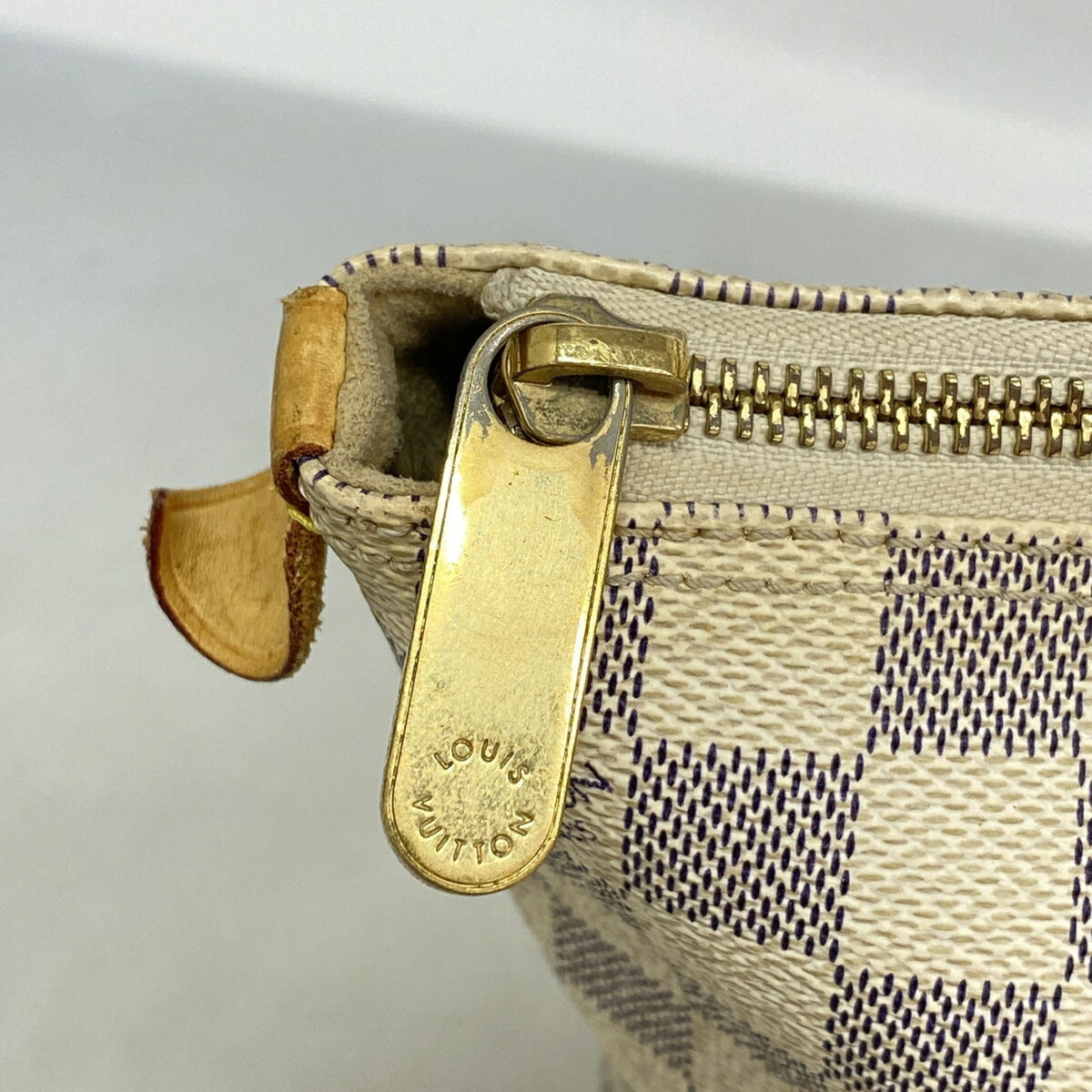 Louis Vuitton White Handbag (Pre-Owned)