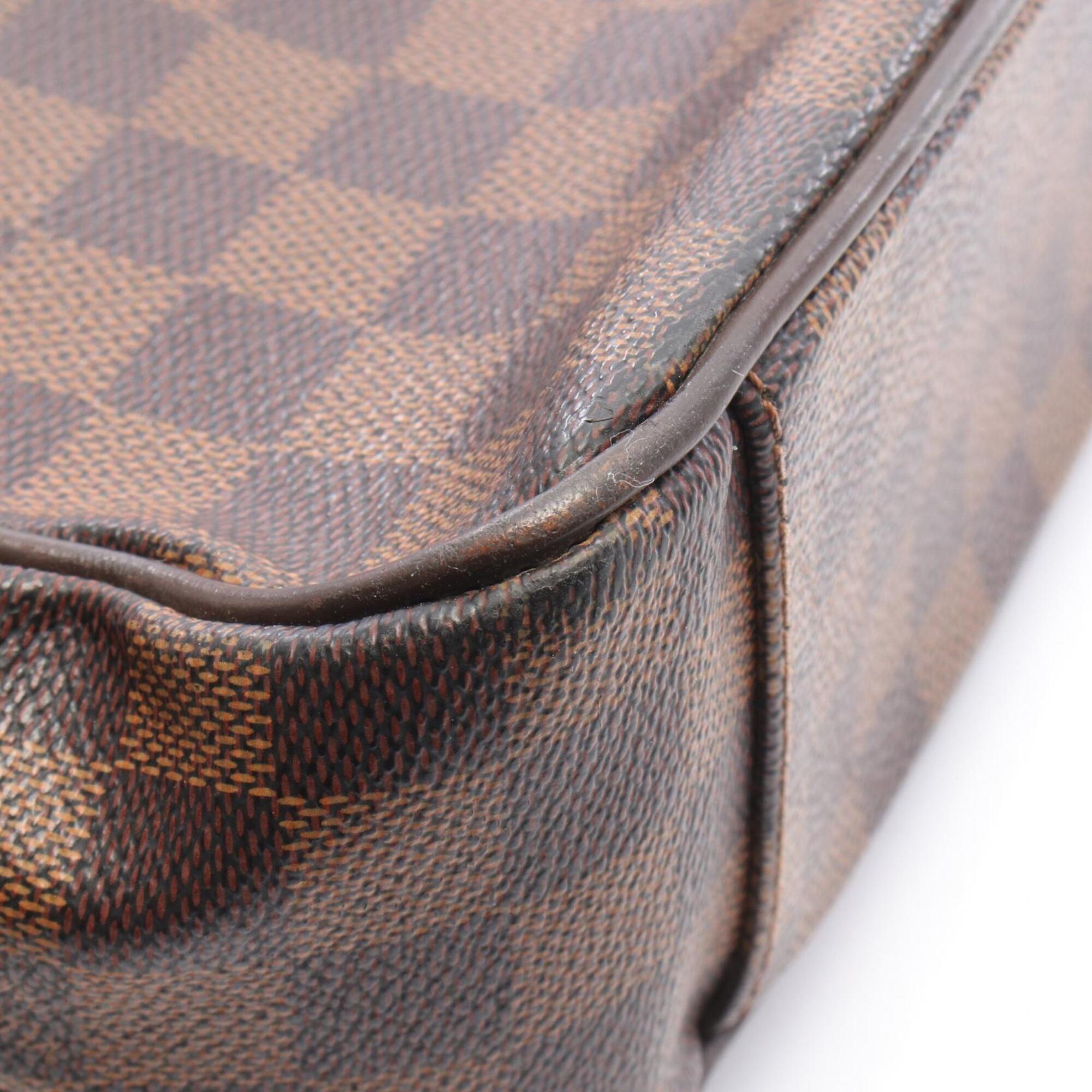 Louis Vuitton Brown Damier Canvas Coated Canvas Leather Shoulder Bag (Pre-Owned)