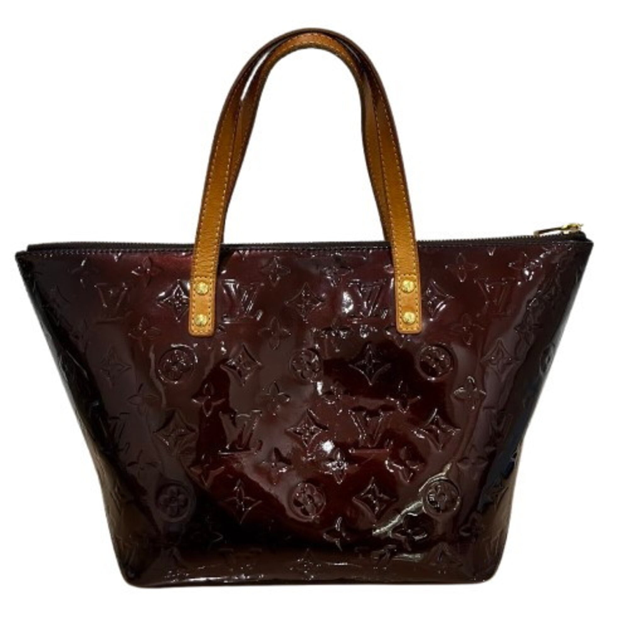 Louis Vuitton Amarante Leather Handbag (Pre-Owned)