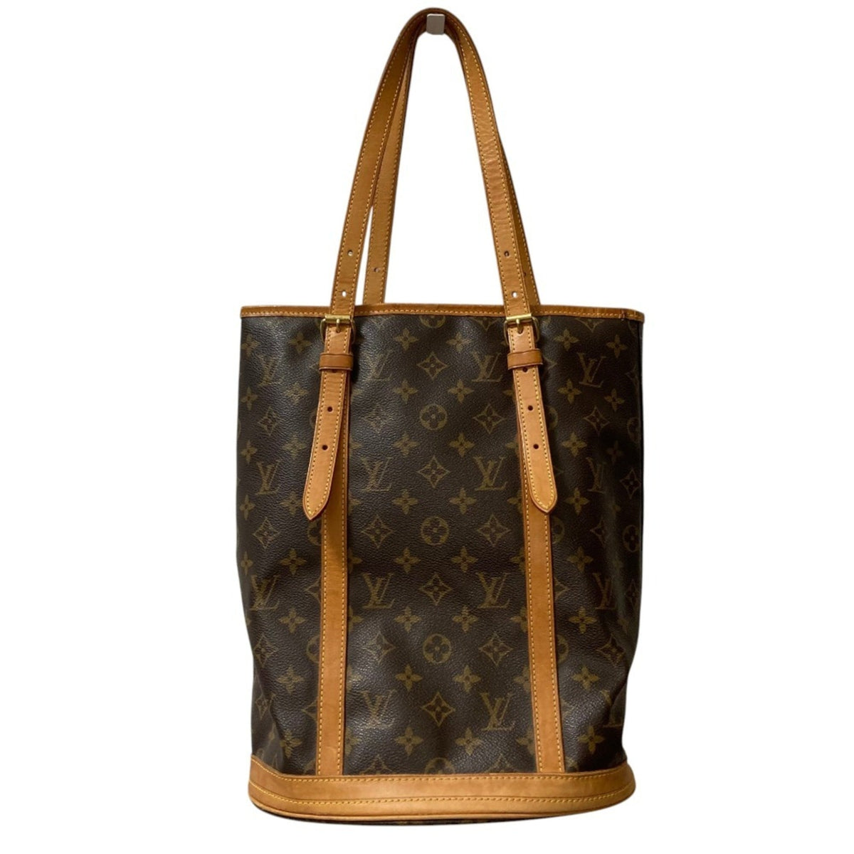 Louis Vuitton Monogram Beige Brown Monogram Tote Bag (Pre-Owned)