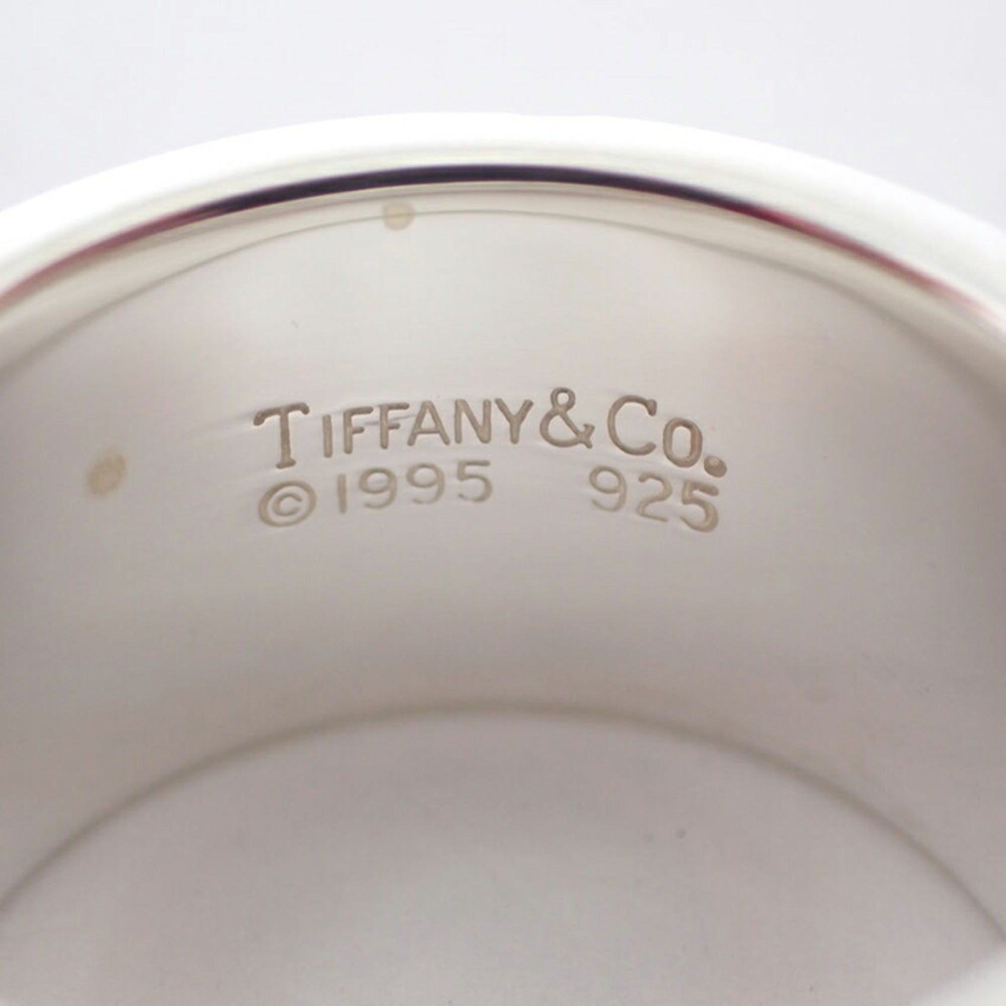 Tiffany Sterling Silver 925 Band Ring (Pre-Owned)