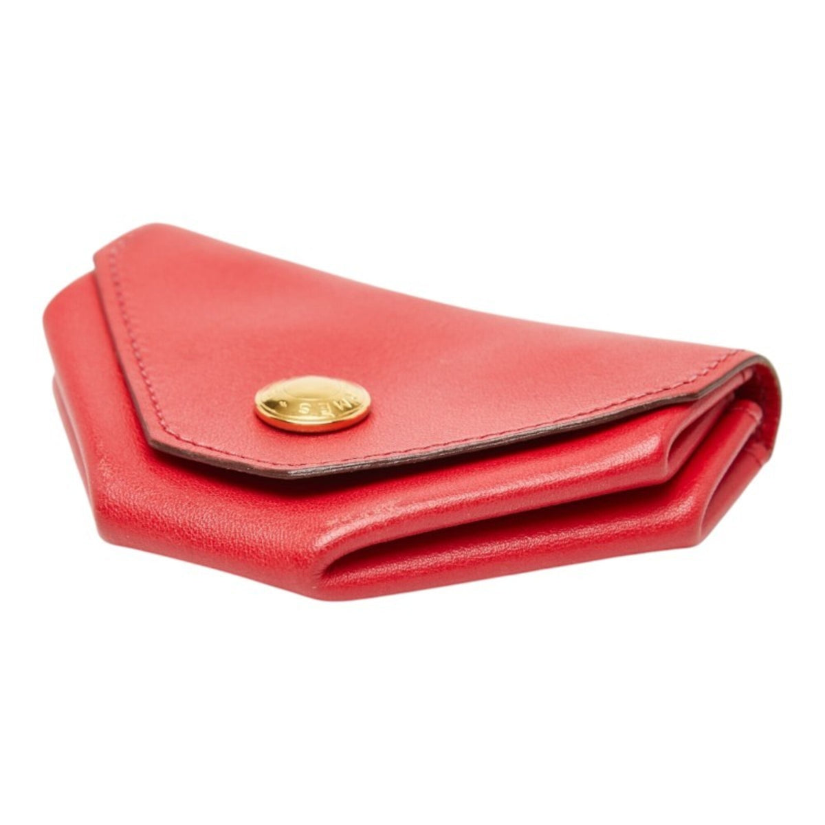 Hermes Red Color Rouge Casaque Coin Purse/Coin Case (Pre-Owned)