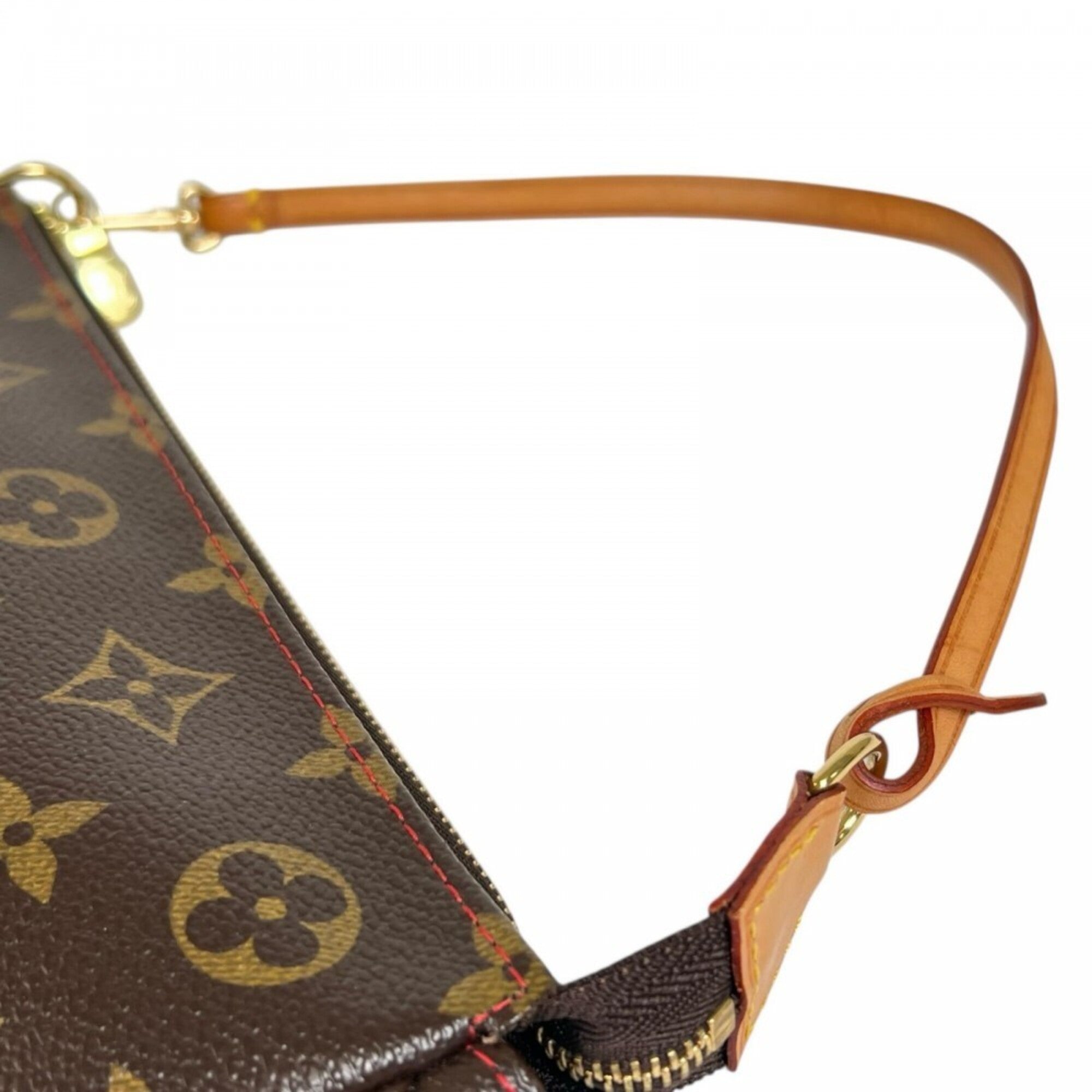 Louis Vuitton Brown Monogram Canvas Handbag (Pre-Owned)