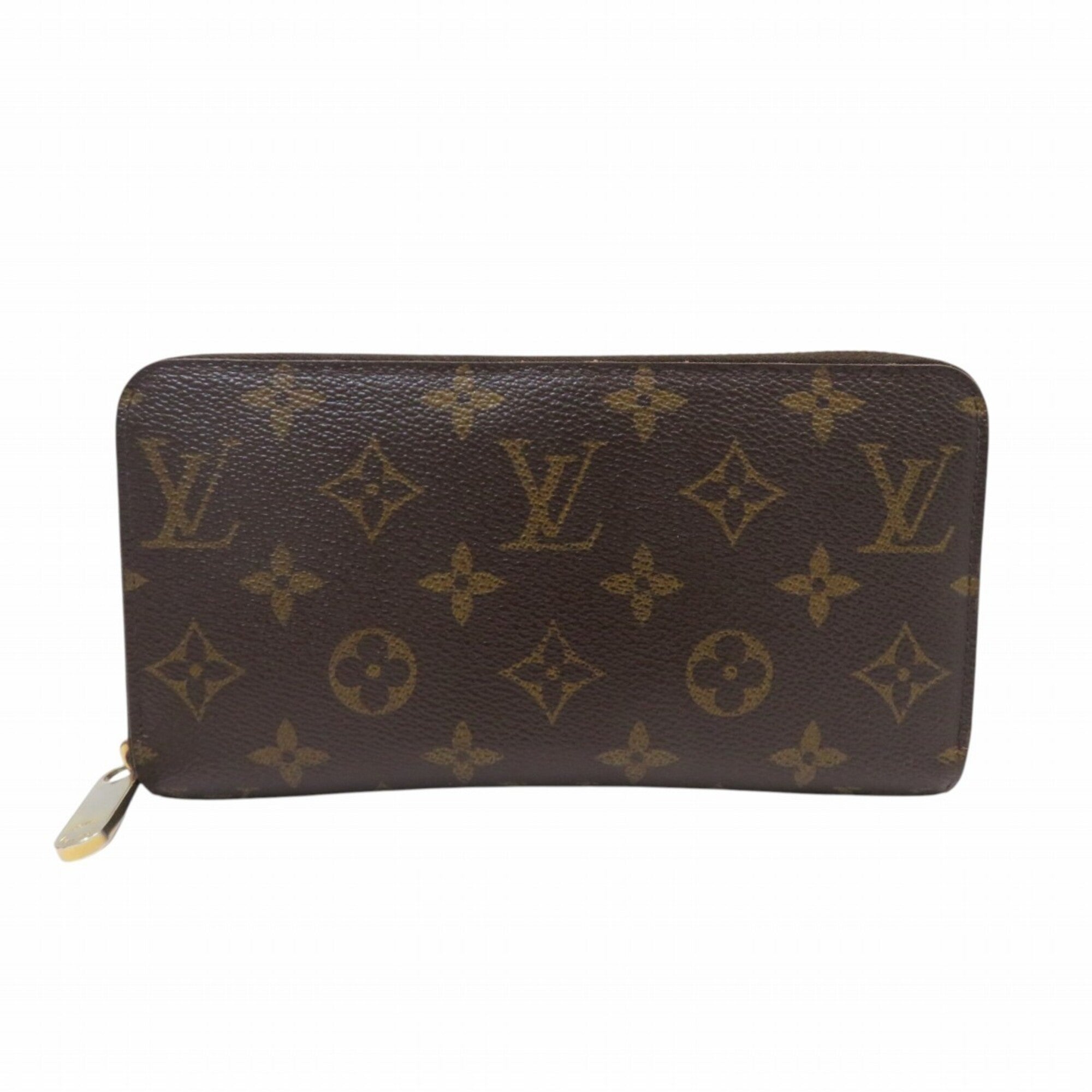Louis Vuitton Monogram Brown Pvc Long Wallet (Bi-Fold) (Pre-Owned)