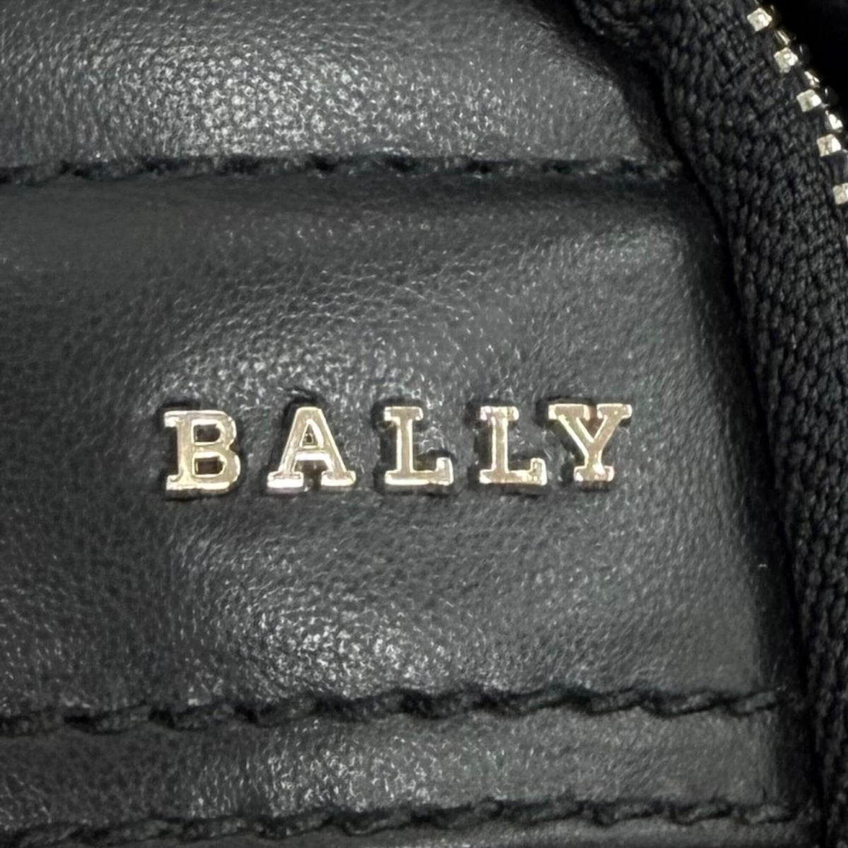 Bally Black Brown Leather Backpack (Pre-Owned)