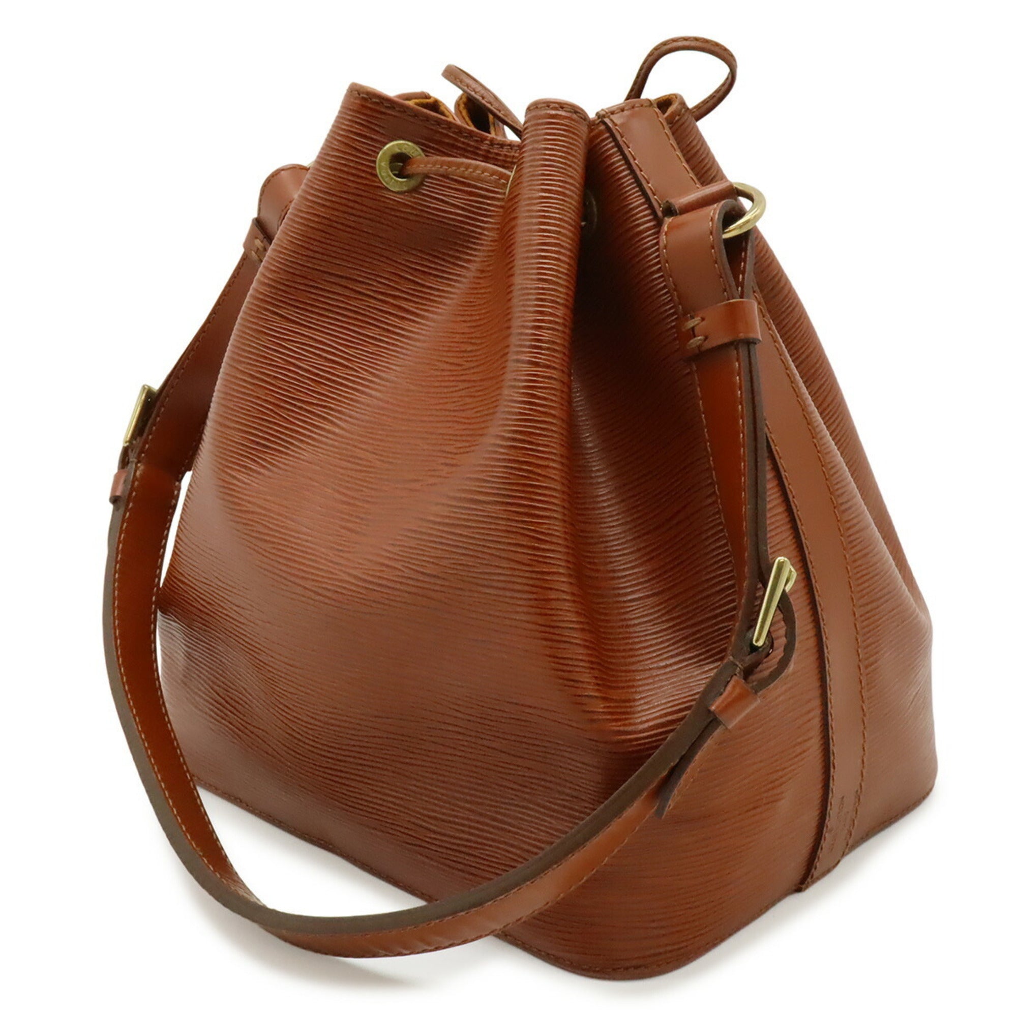 Louis Vuitton Brown Epi Leather Shoulder Bag (Pre-Owned)