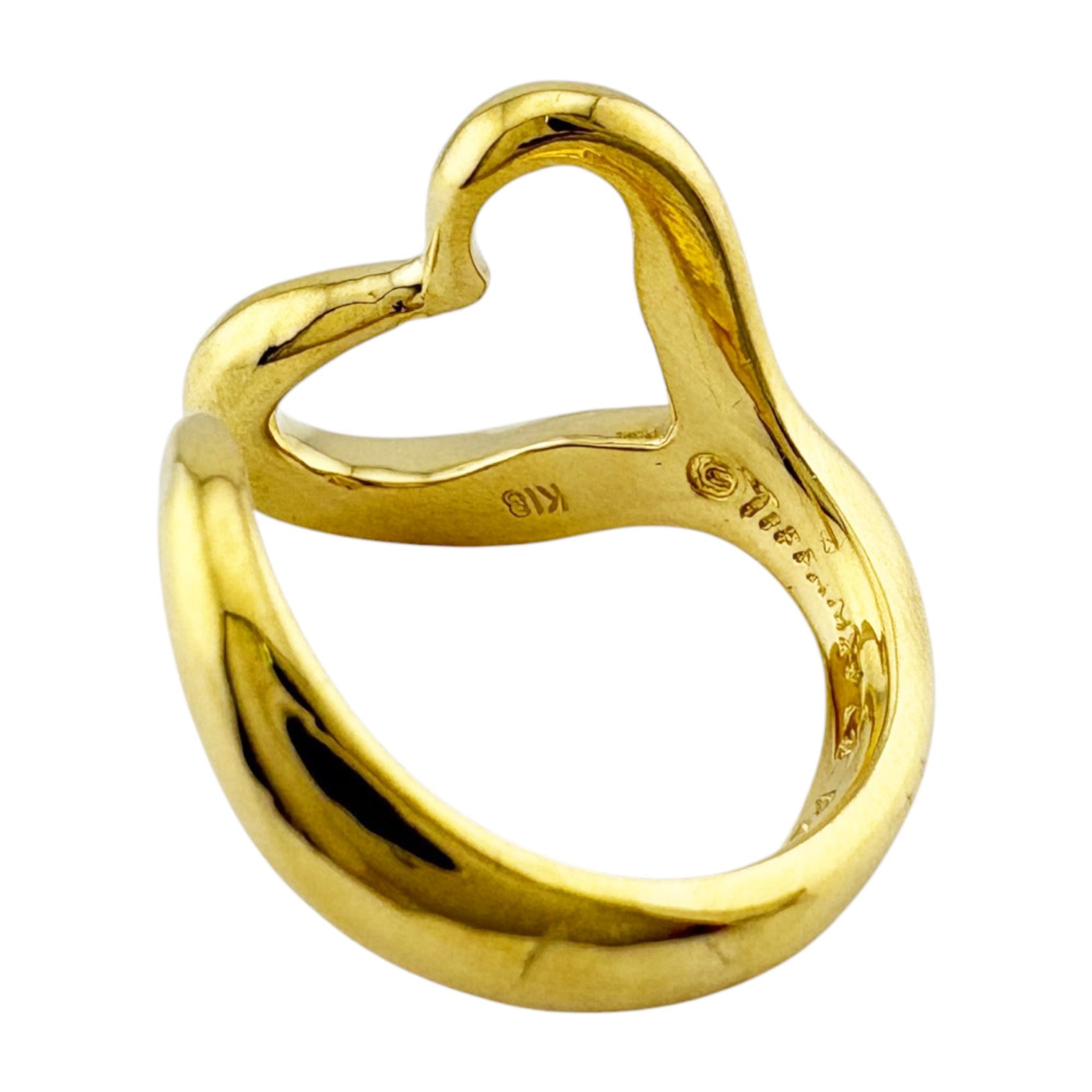 Tiffany Gold Yellow Gold (18K) Band Ring (Pre-Owned)