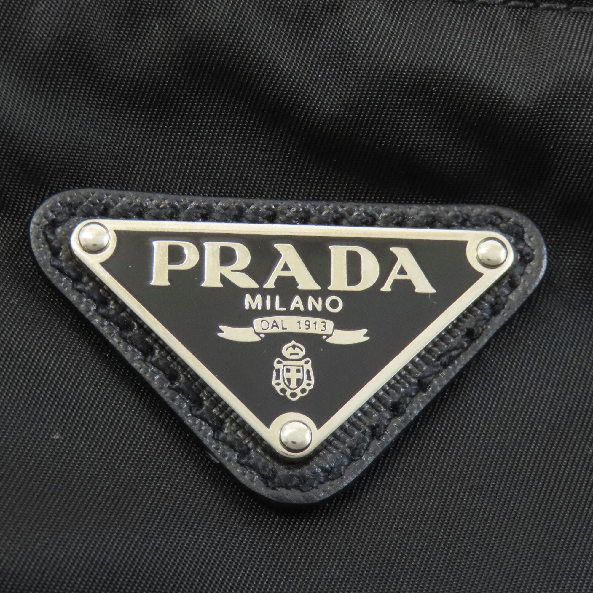 Prada Black Nylon Tote Bag (Pre-Owned)