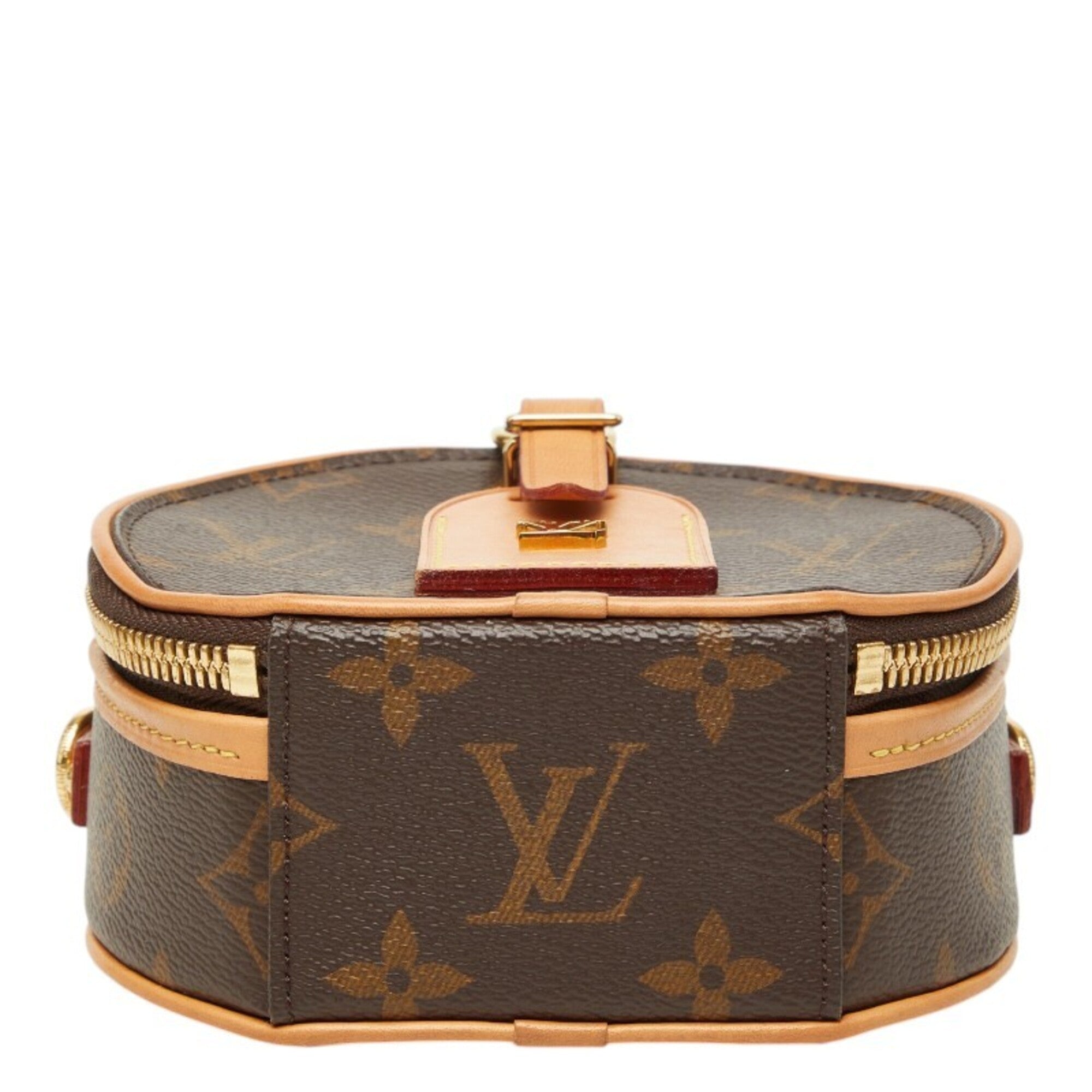 Louis Vuitton Brown Pvc Leather Handbag Shoulder Bag (Pre-Owned)