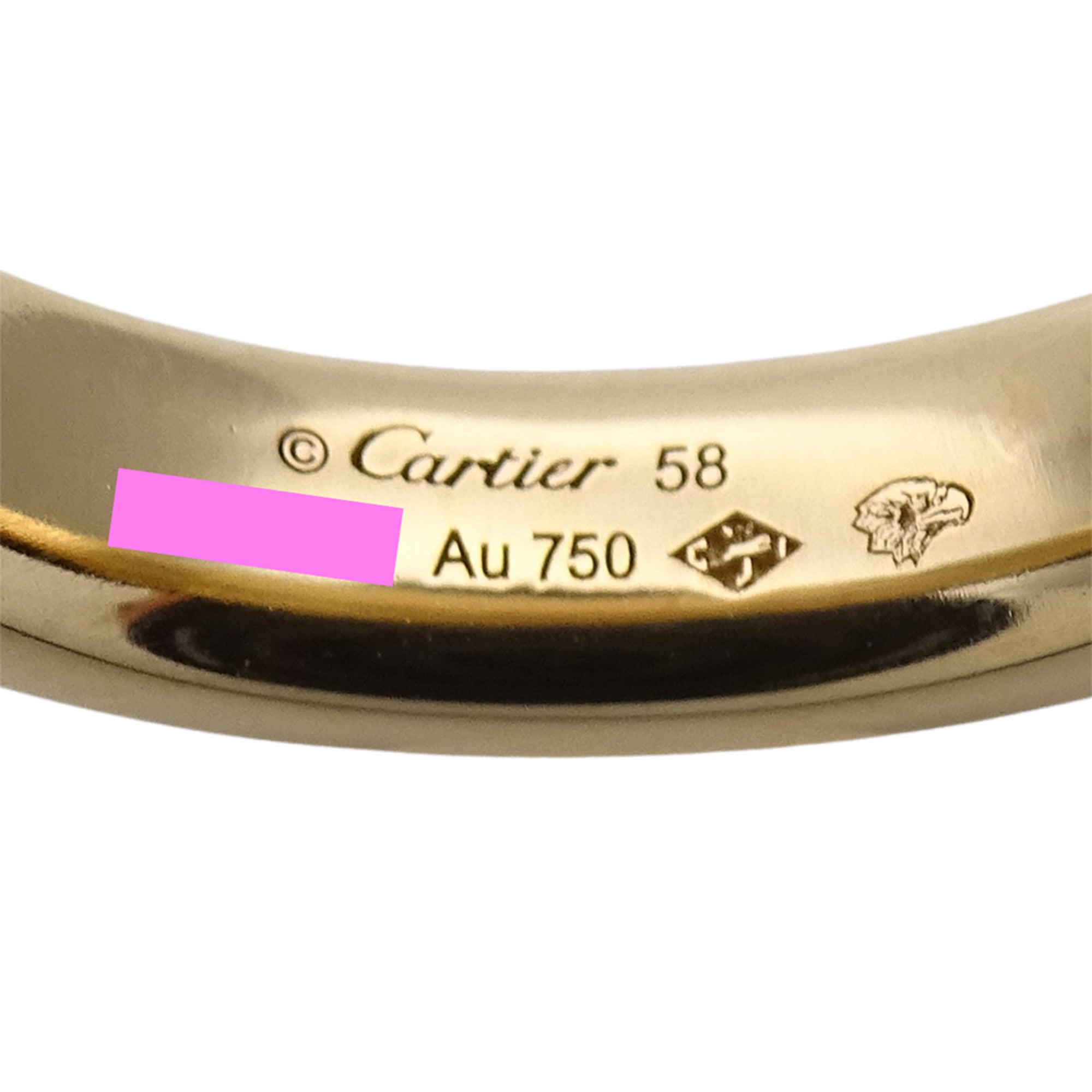 Cartier Yellow Gold Yellow Gold (18K) Band Ring (Pre-Owned)