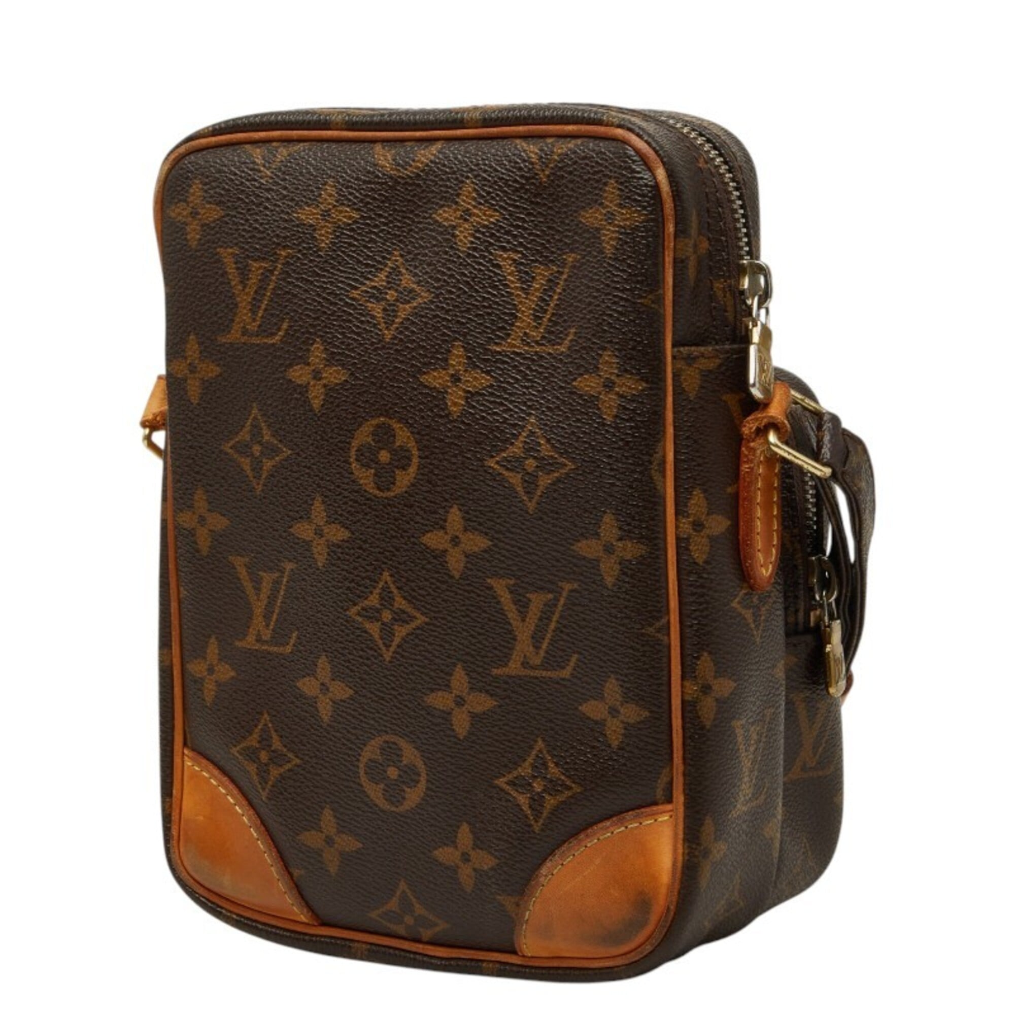 Louis Vuitton Monogram Brown Pvc Leather Shoulder Bag (Pre-Owned)