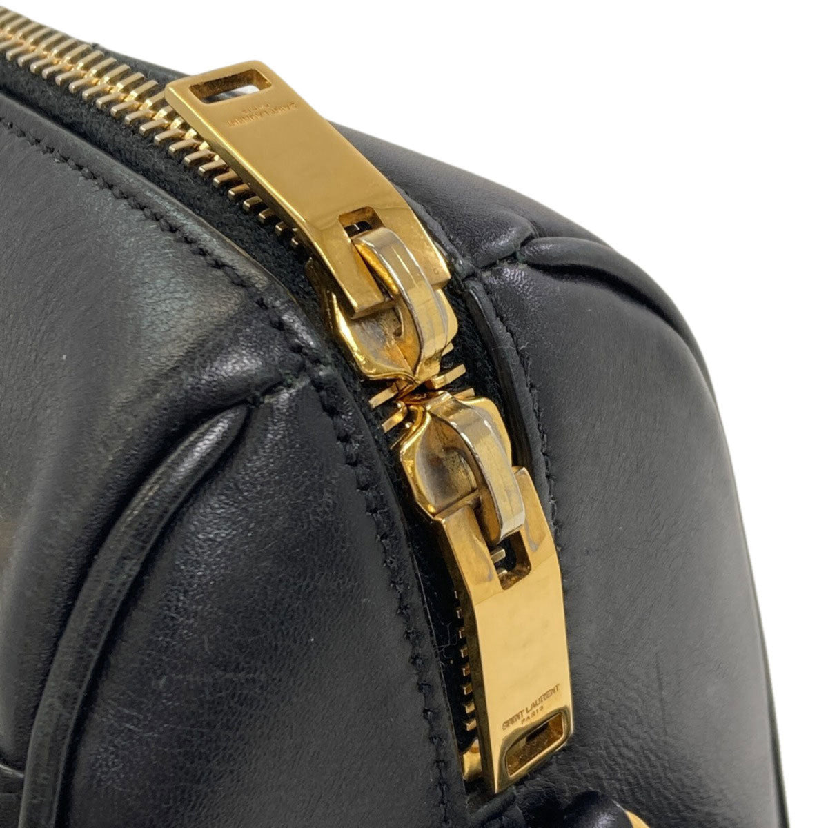 Yves Saint Laurent Black Leather Handbag (Pre-Owned)