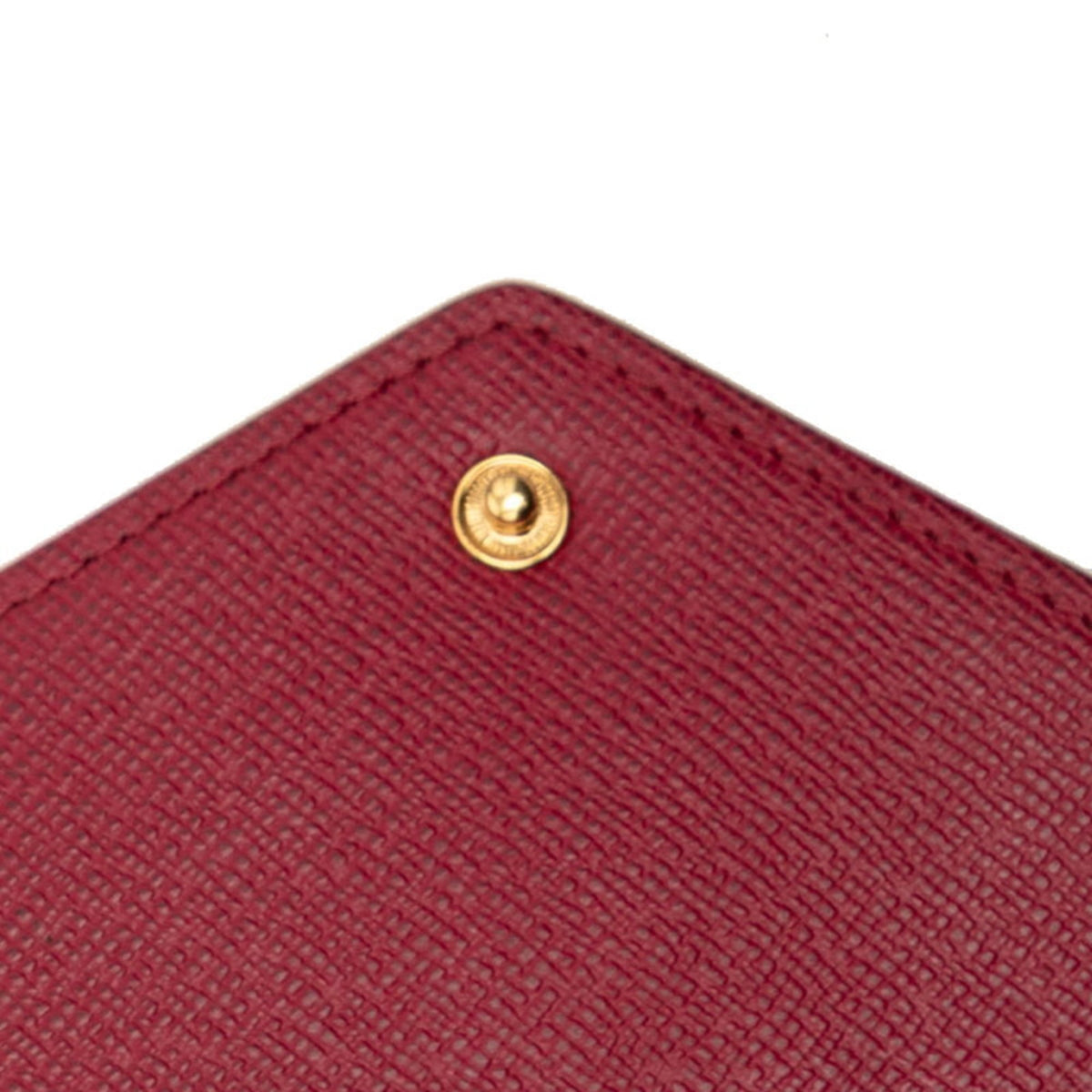 Louis Vuitton Brown Fuchsia Pvc Leather Wallet (Tri-Fold) (Pre-Owned)