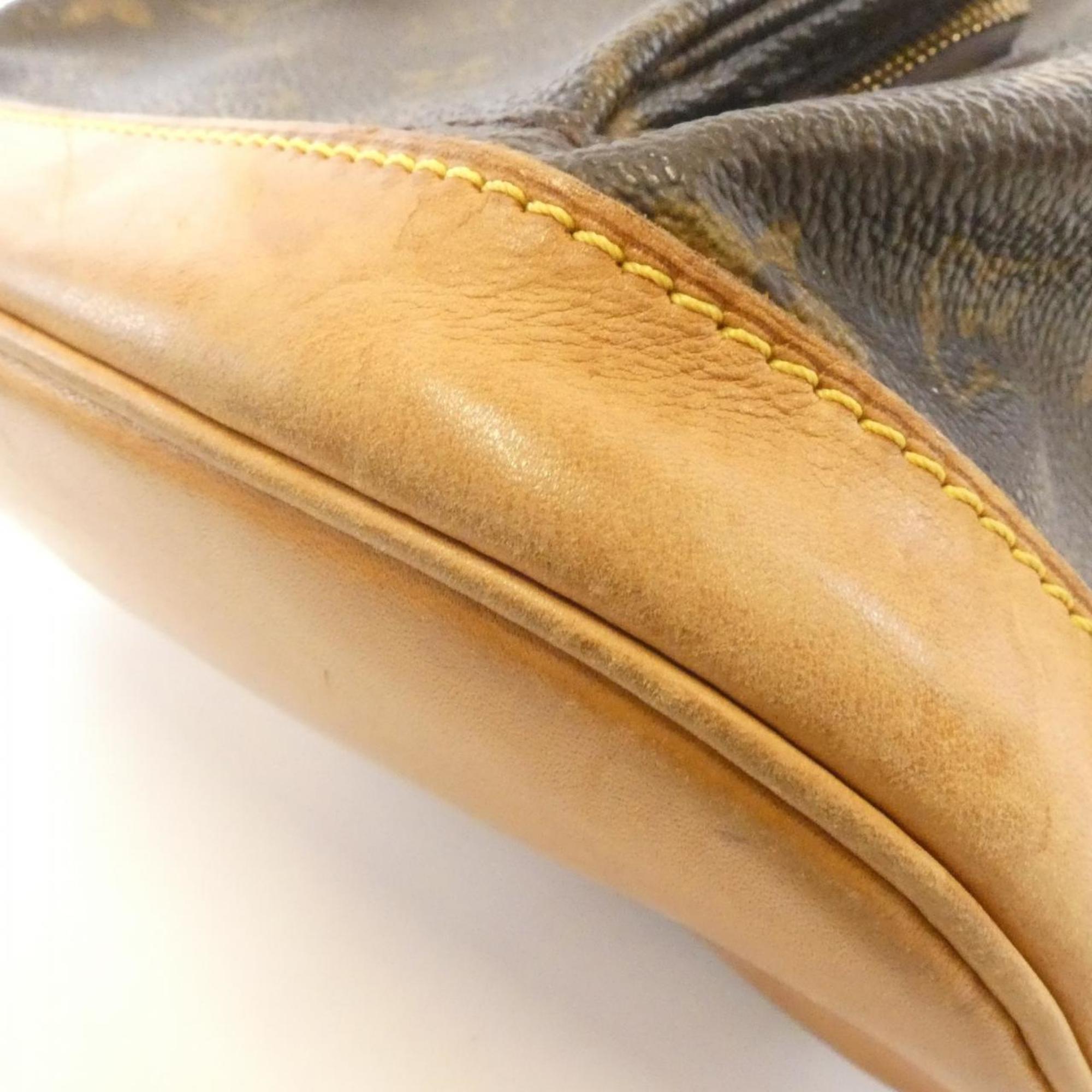 Louis Vuitton Brown Coated Canvas Backpack (Pre-Owned)