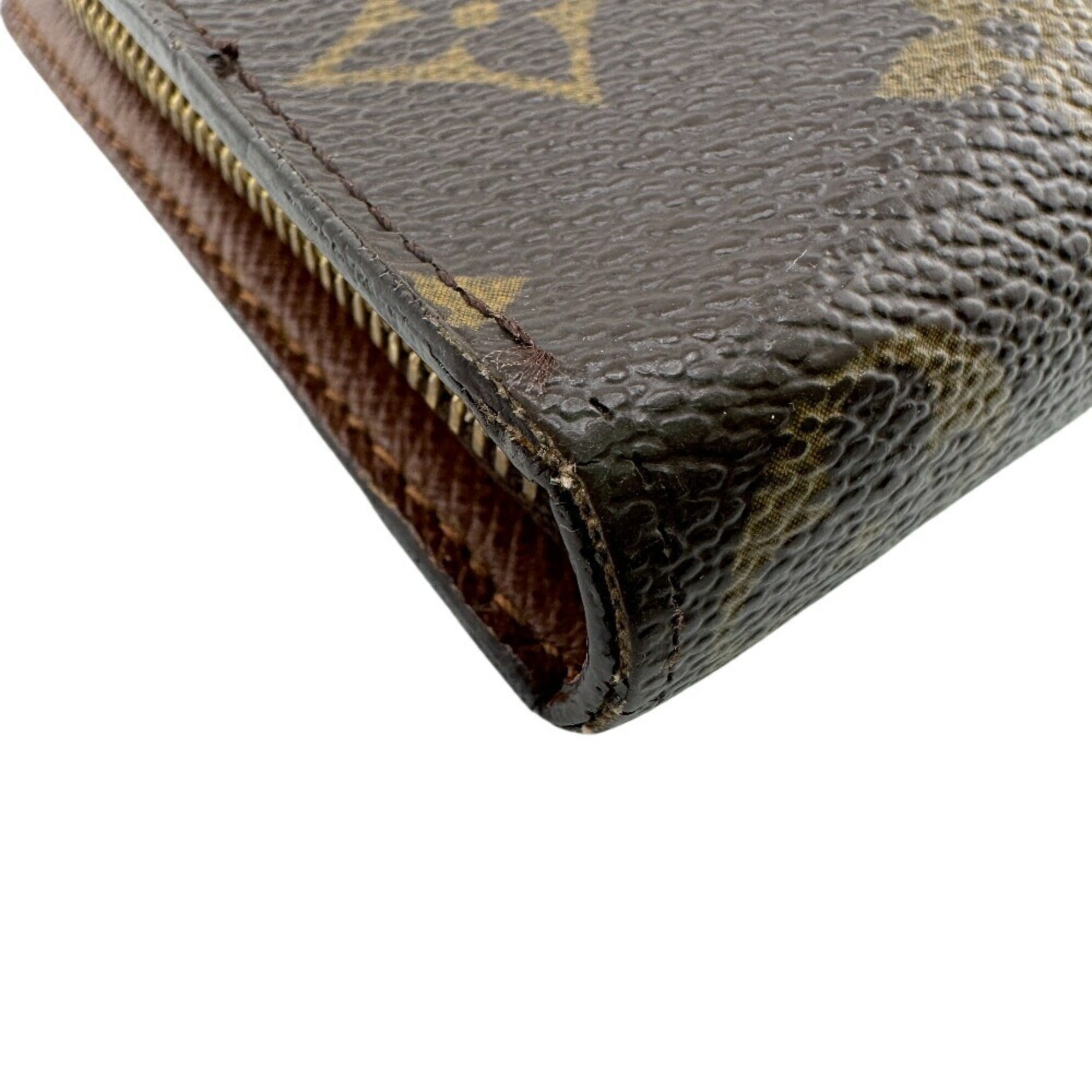 Louis Vuitton Brown Monogram Monogram Long Wallet (Bi-Fold) (Pre-Owned)
