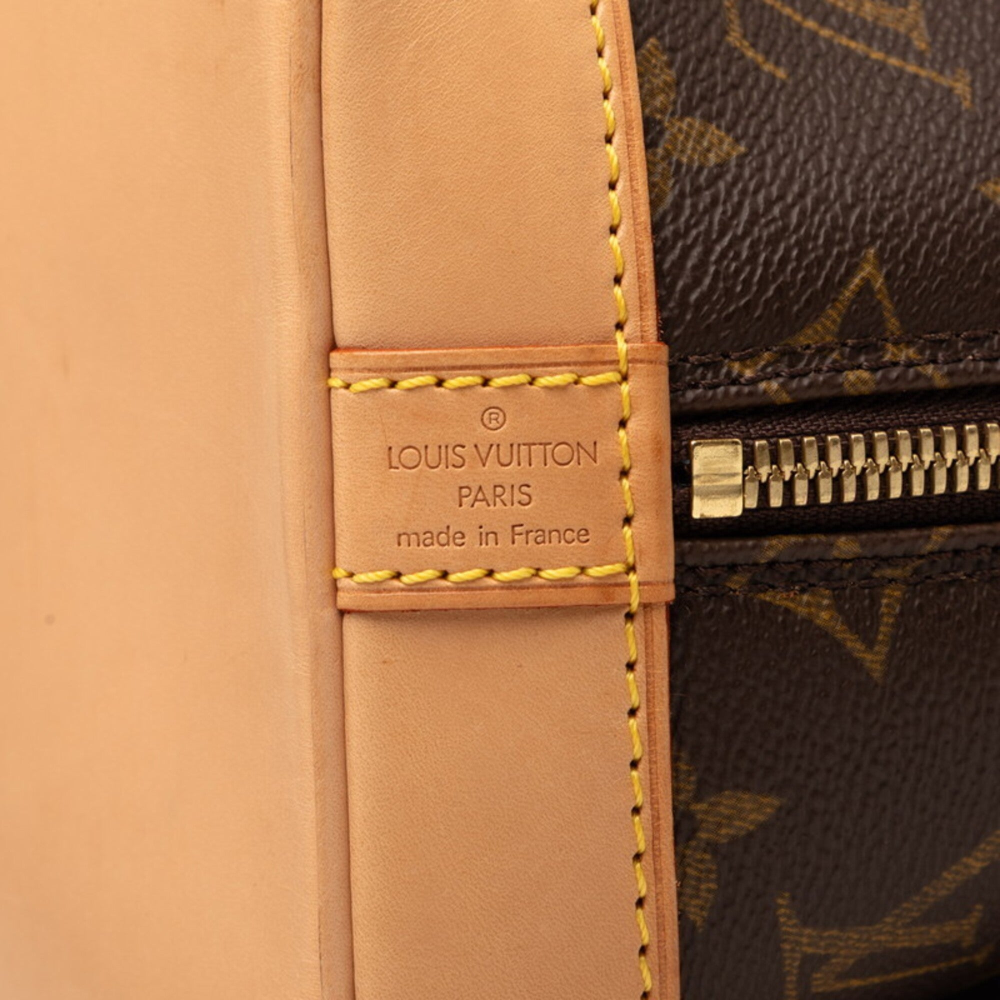Louis Vuitton Monogram Brown Pvc Leather Handbag (Pre-Owned)