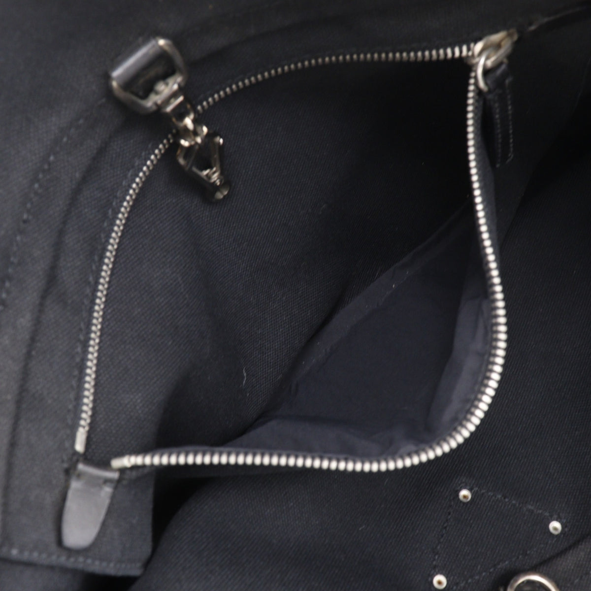Prada Black Canvas Tote Bag (Pre-Owned)