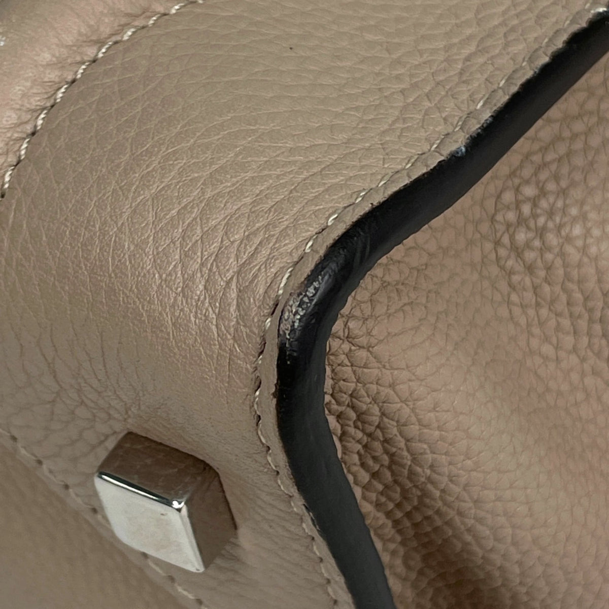 Celine Beige Leather Handbag (Pre-Owned)
