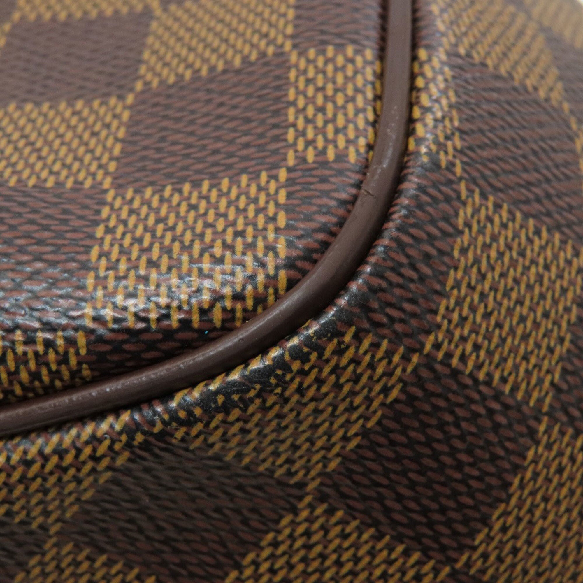 Louis Vuitton Damier Canvas Ebene Damier Canvas Handbag (Pre-Owned)