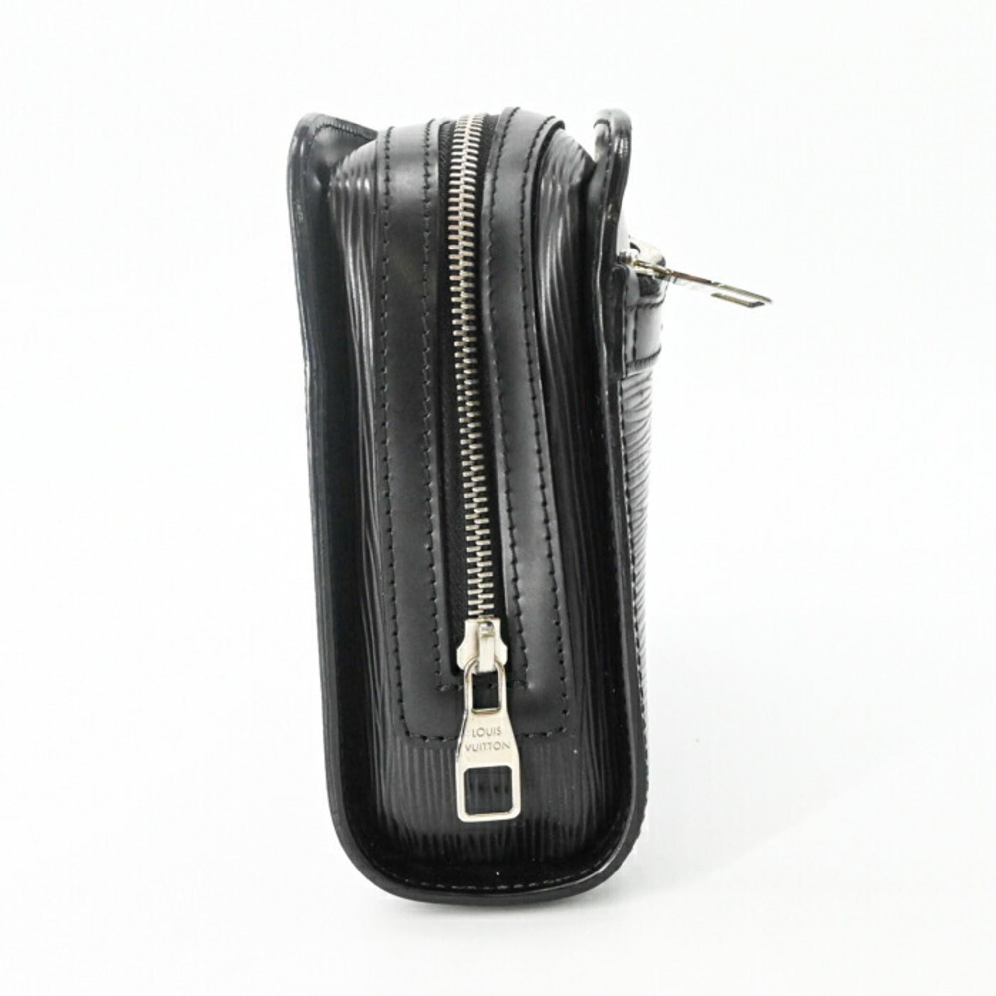 Louis Vuitton Black Epi Leather Clutch Bag (Pre-Owned)