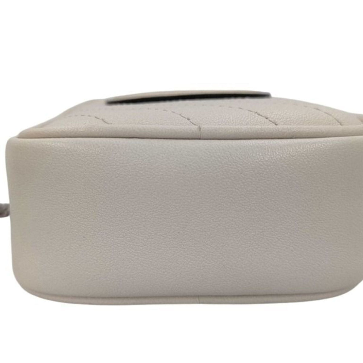 Gucci White Leather Crossbody Bag Shoulder Bag (Pre-Owned)