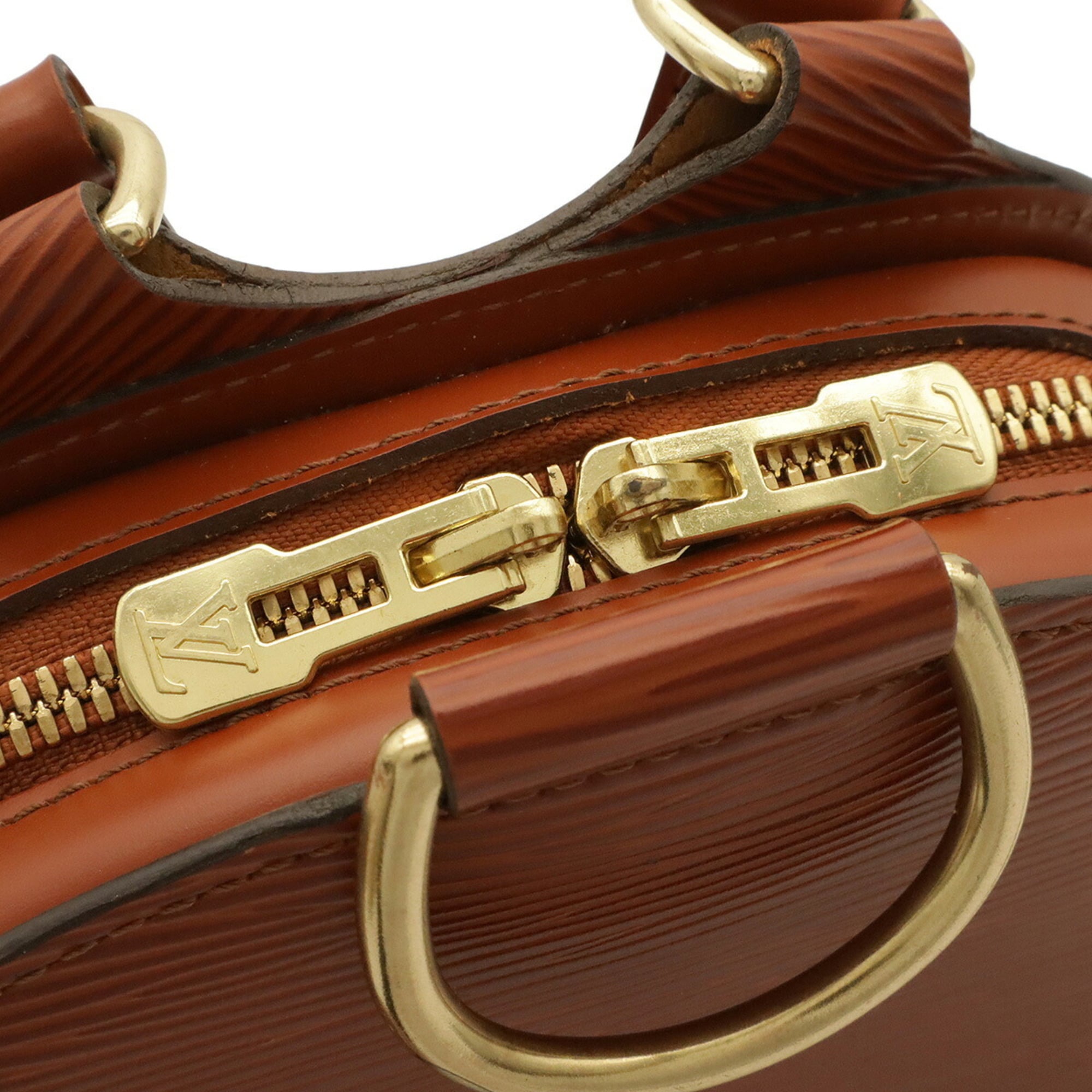 Louis Vuitton Brown Galle Leather Backpack Shoulder Bag (Pre-Owned)