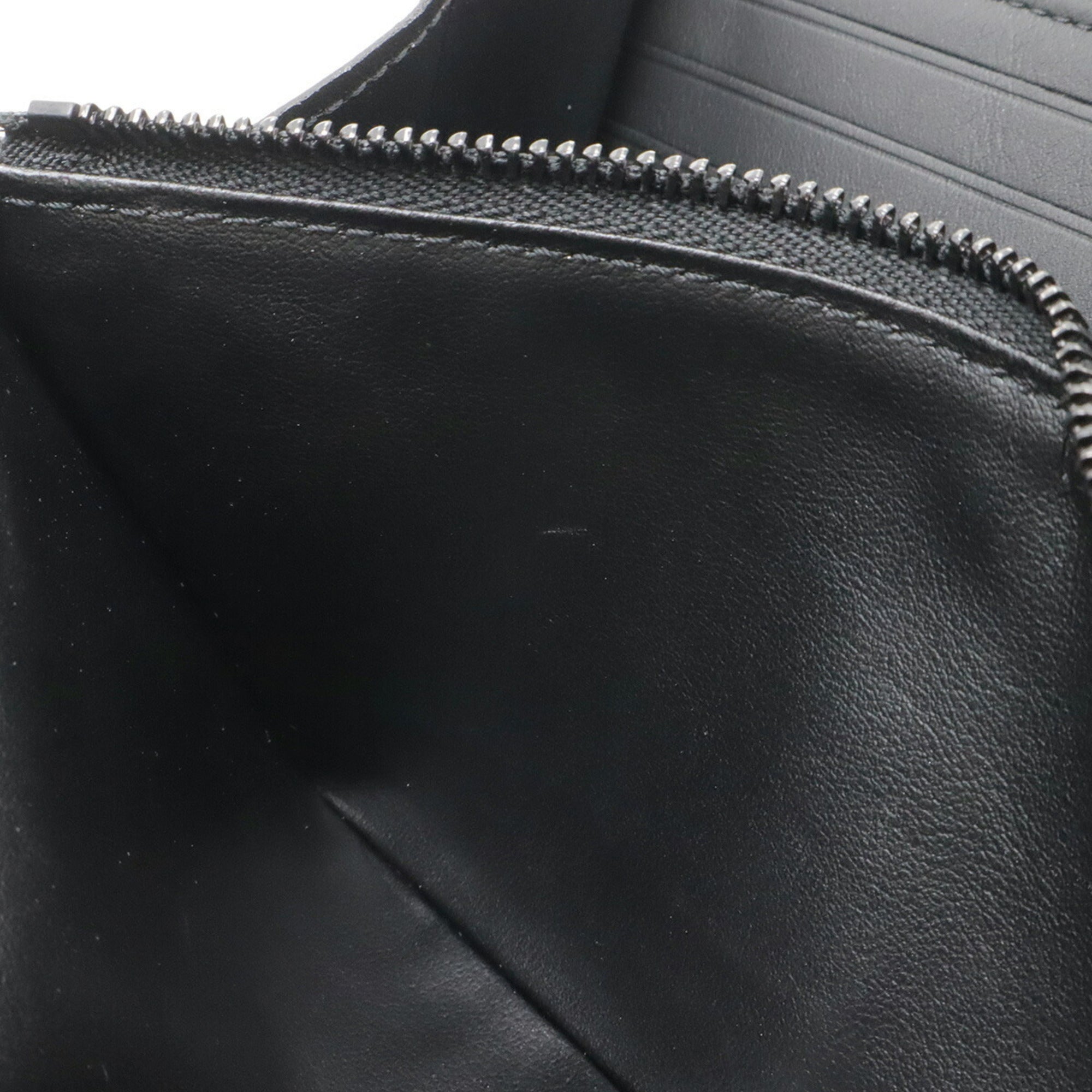 Louis Vuitton Black Noir Leather Coin Purse/Coin Case (Pre-Owned)