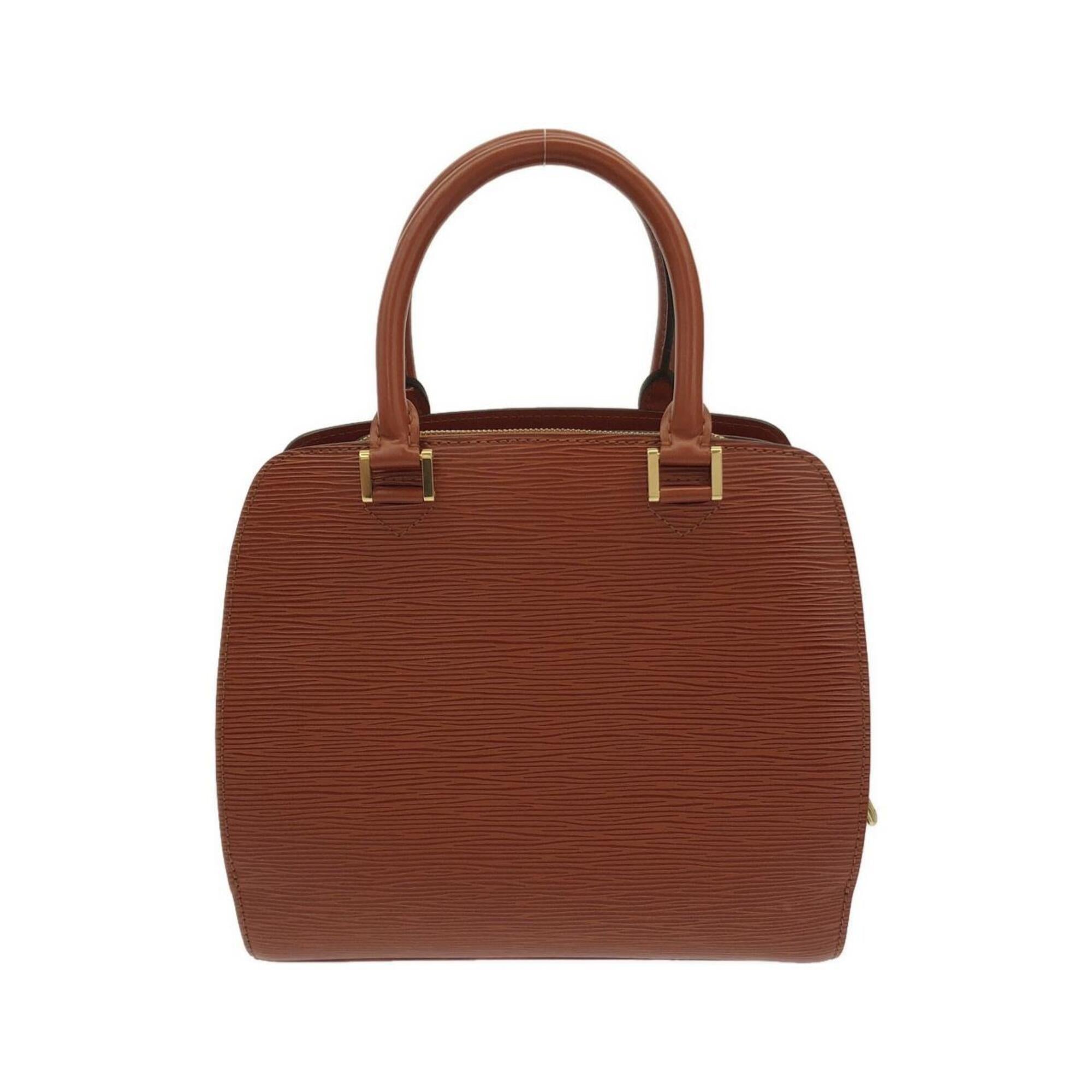 Louis Vuitton Brown Leather Handbag (Pre-Owned)