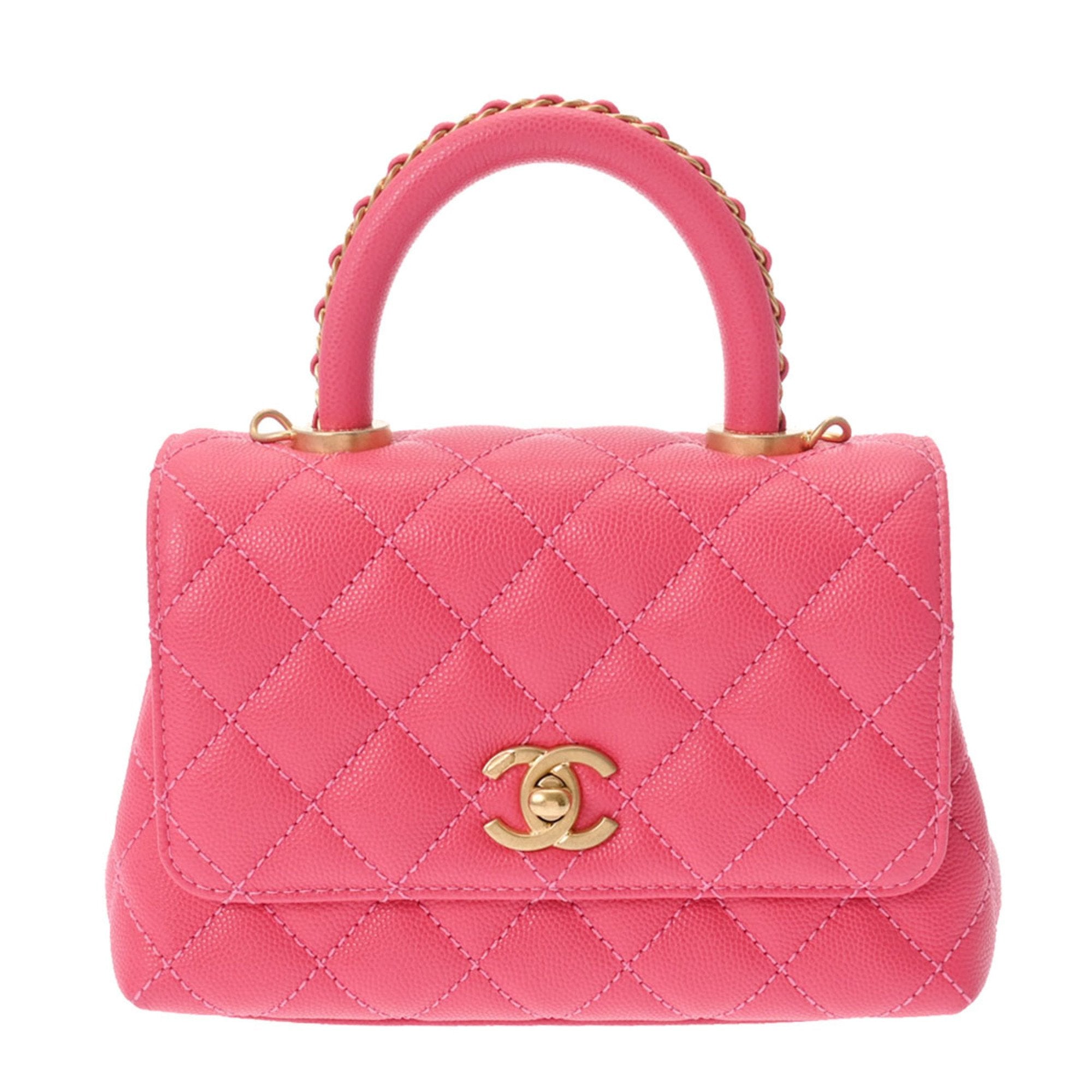 Chanel Pink Handbag (Pre-Owned)