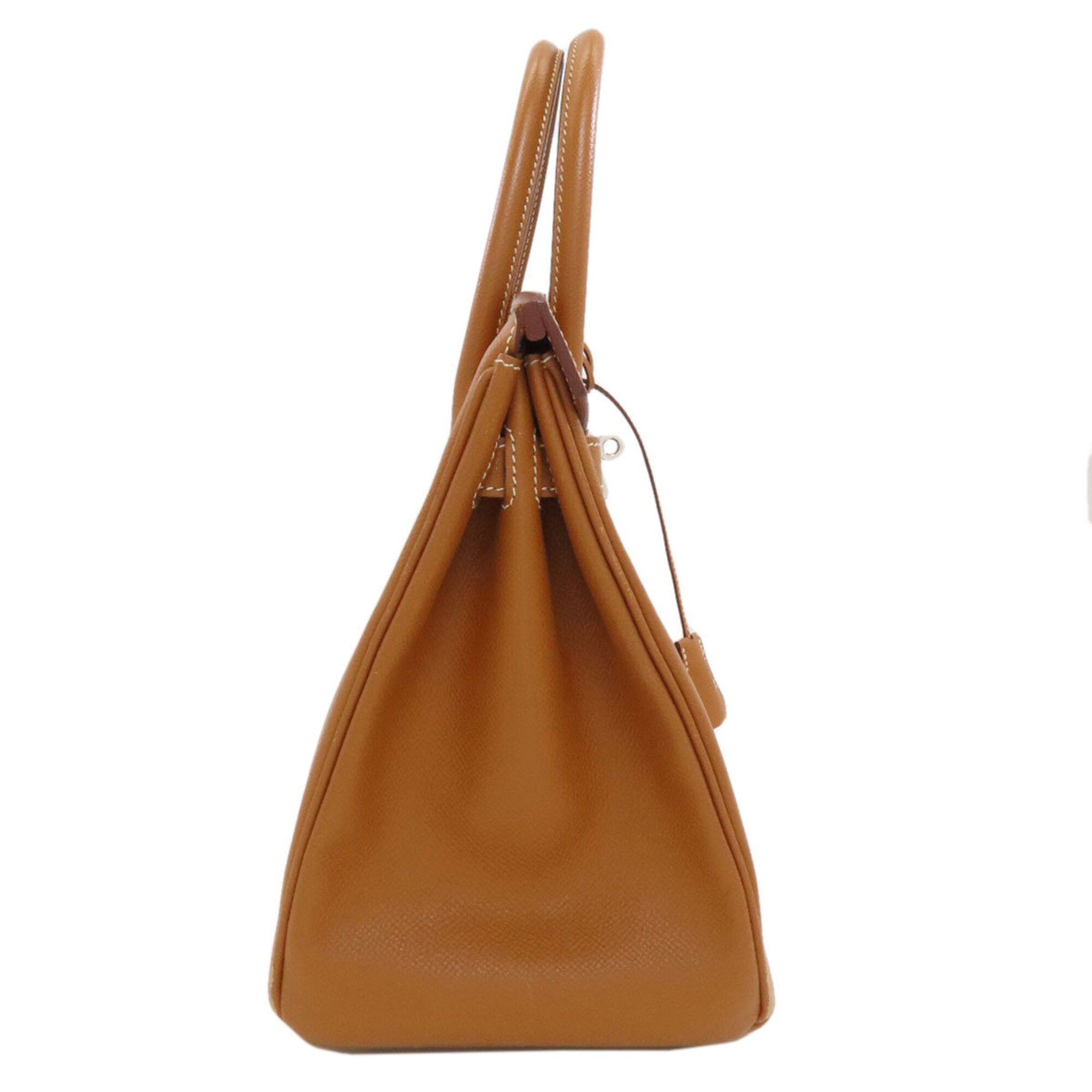 Hermes Gold Epsom Leather Handbag (Pre-Owned)
