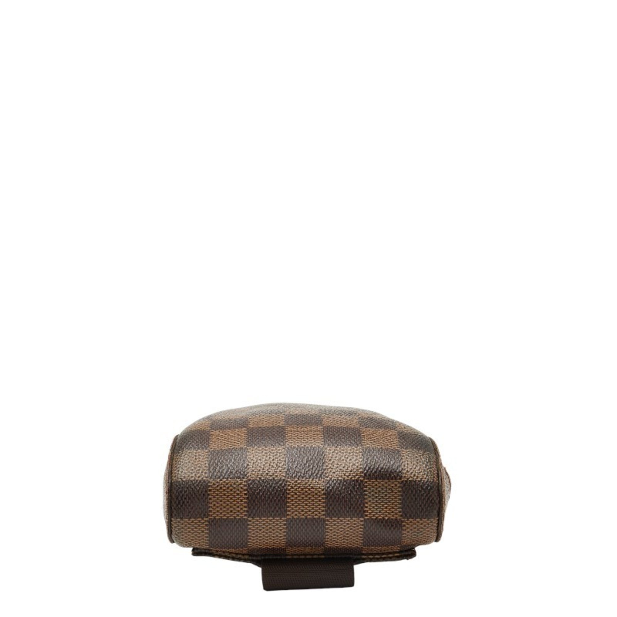 Louis Vuitton Damier Brown Pvc Leather Shoulder Bag Sling Bag (Pre-Owned)