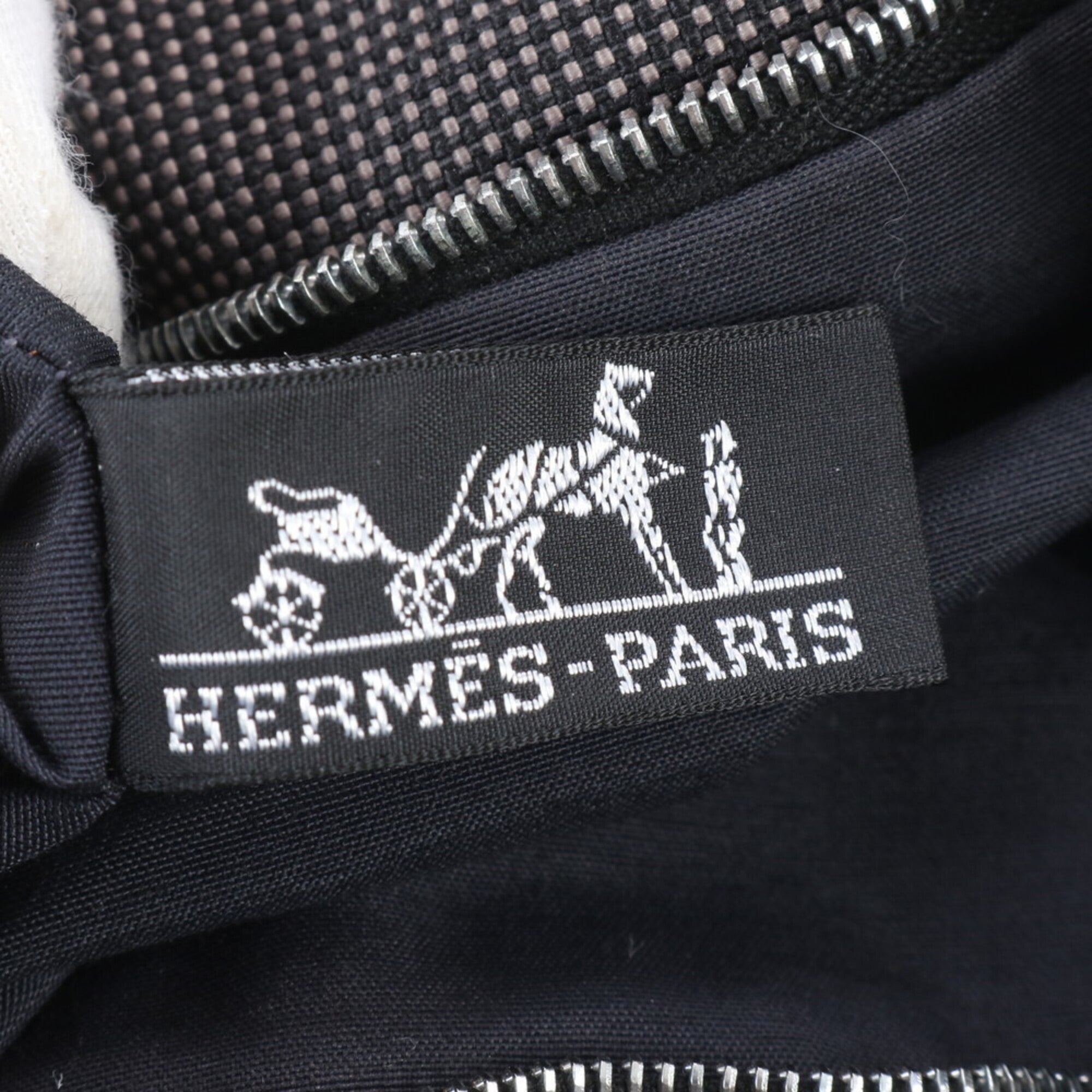 Hermes Her Line Gray Handbag Tote Bag (Pre-Owned)