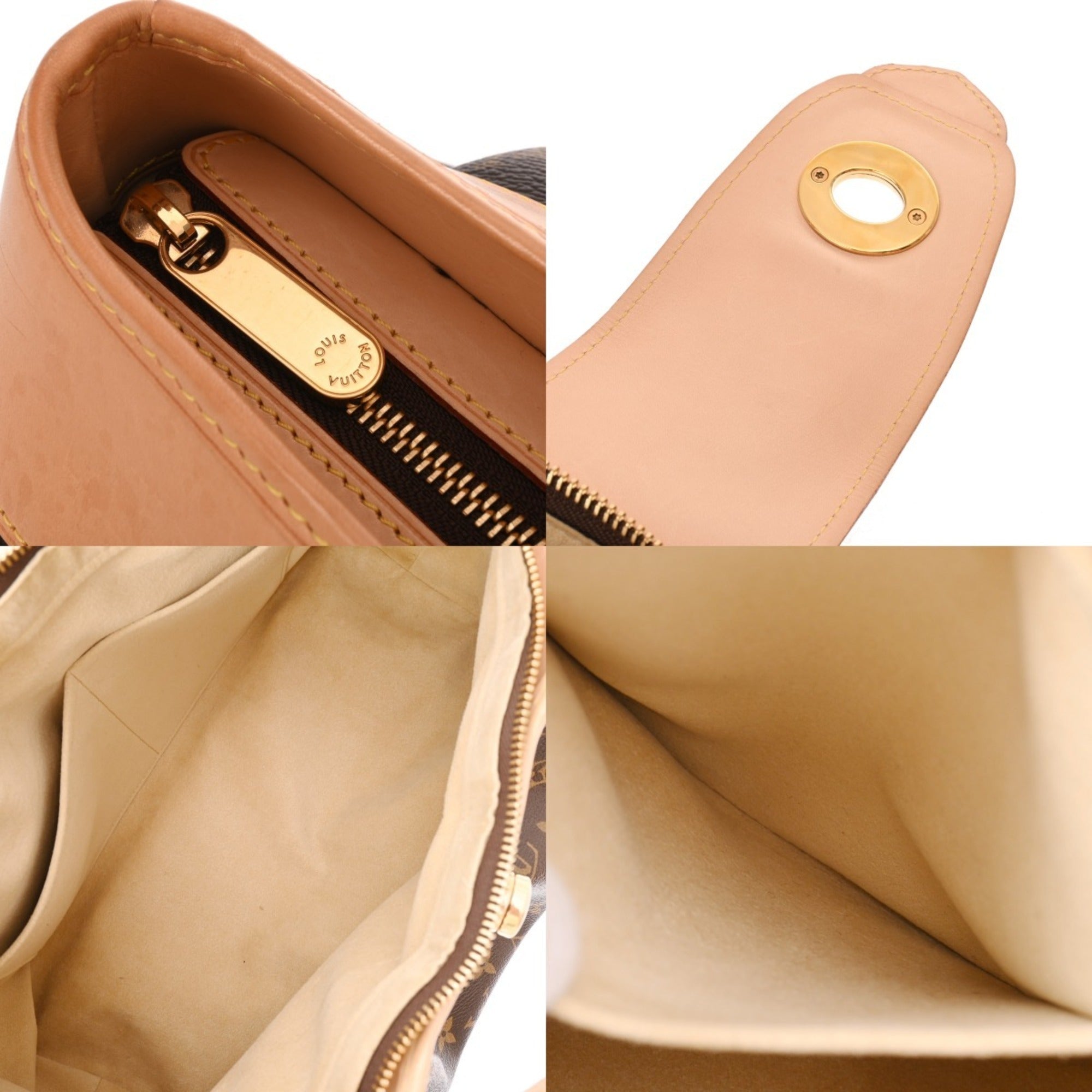 Louis Vuitton Brown Monogram Handbag (Pre-Owned)