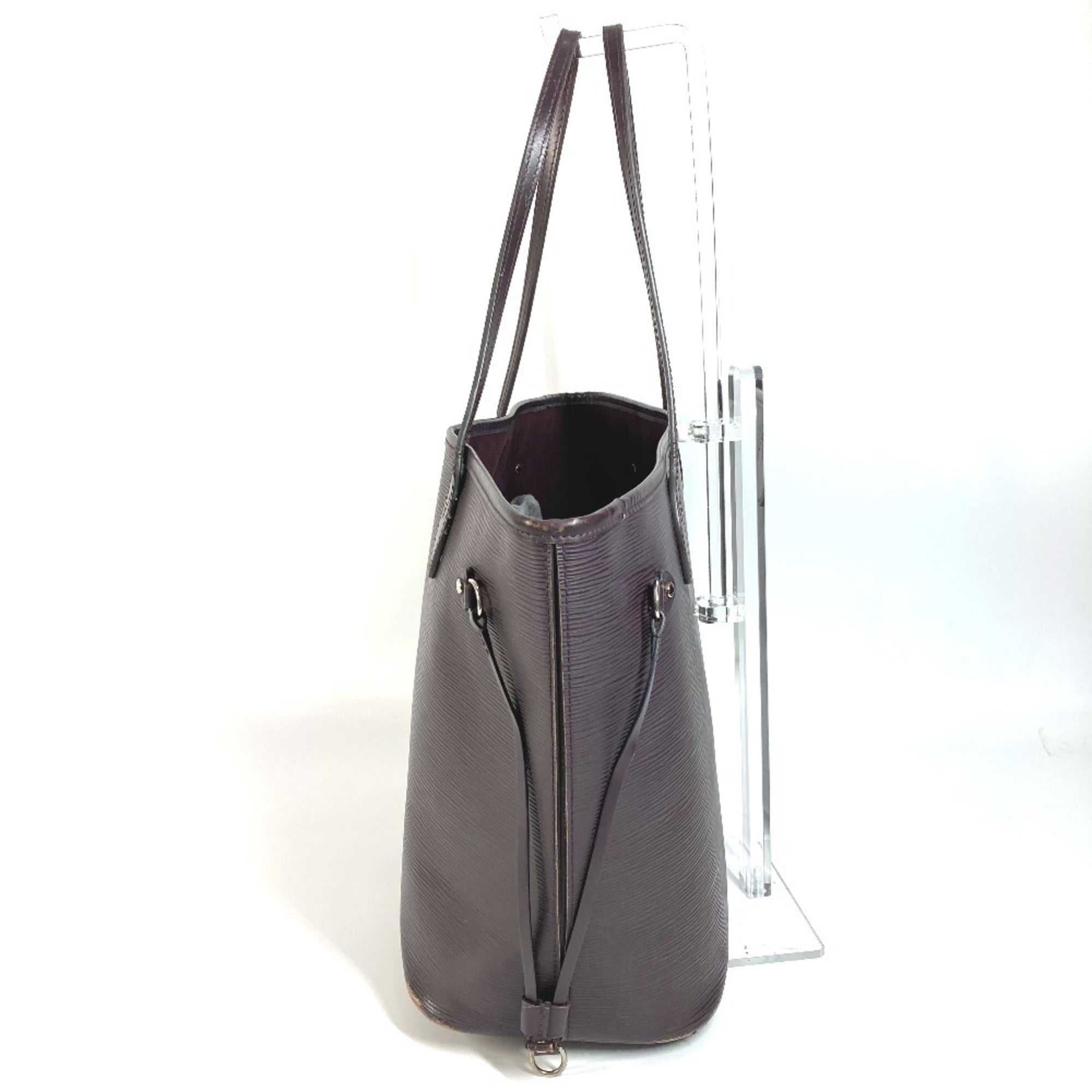 Louis Vuitton Purple Quetsche Epi Leather Shoulder Bag Tote Bag (Pre-Owned)