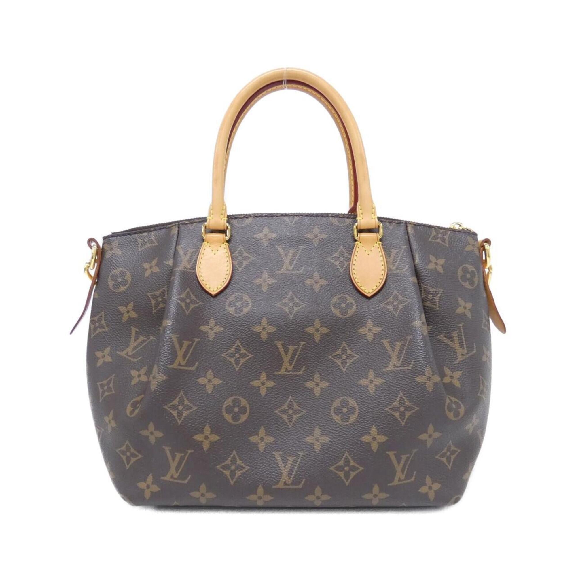 Louis Vuitton Marron Coated Canvas Handbag (Pre-Owned)