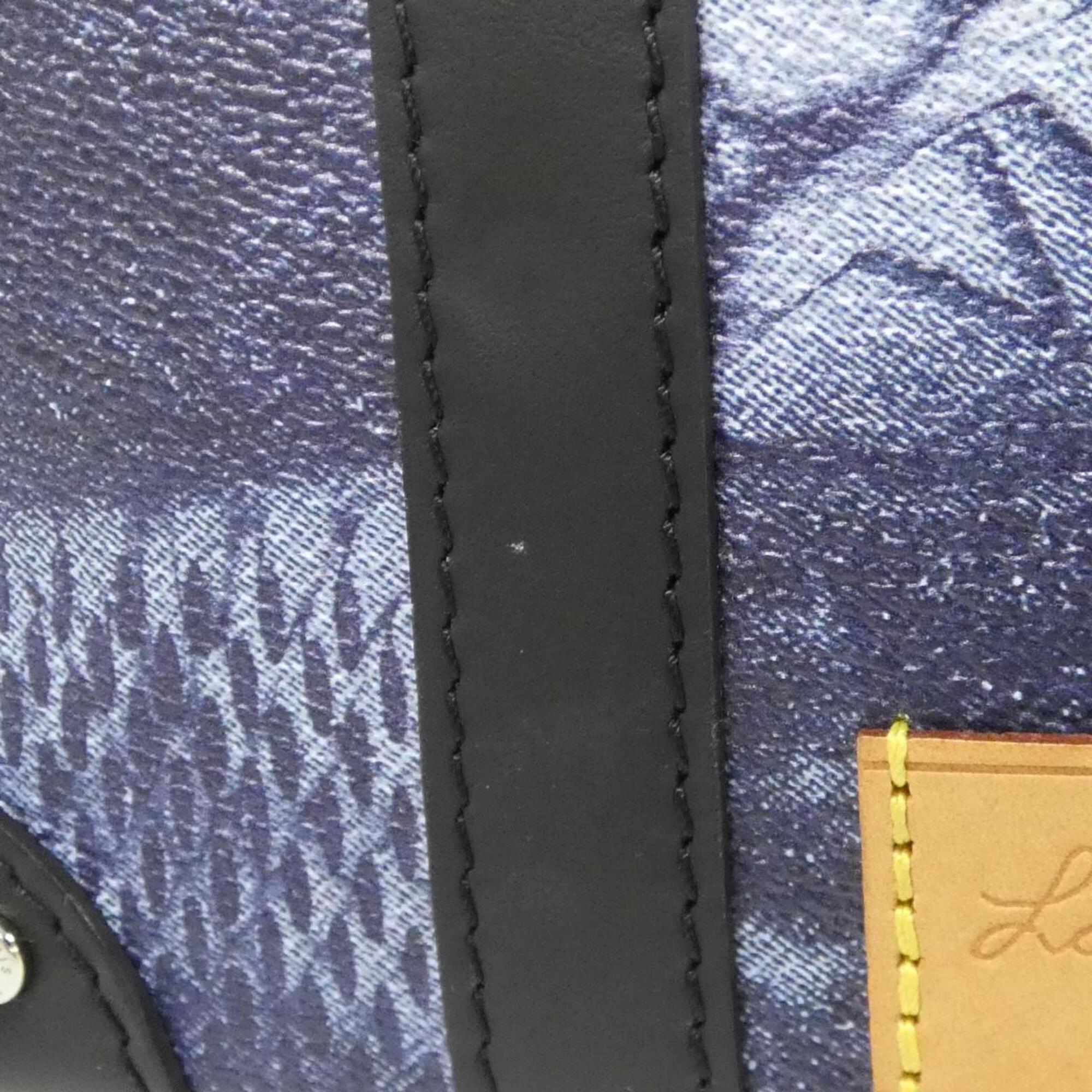 Louis Vuitton Marine Coated Canvas Fanny Pack (Pre-Owned)