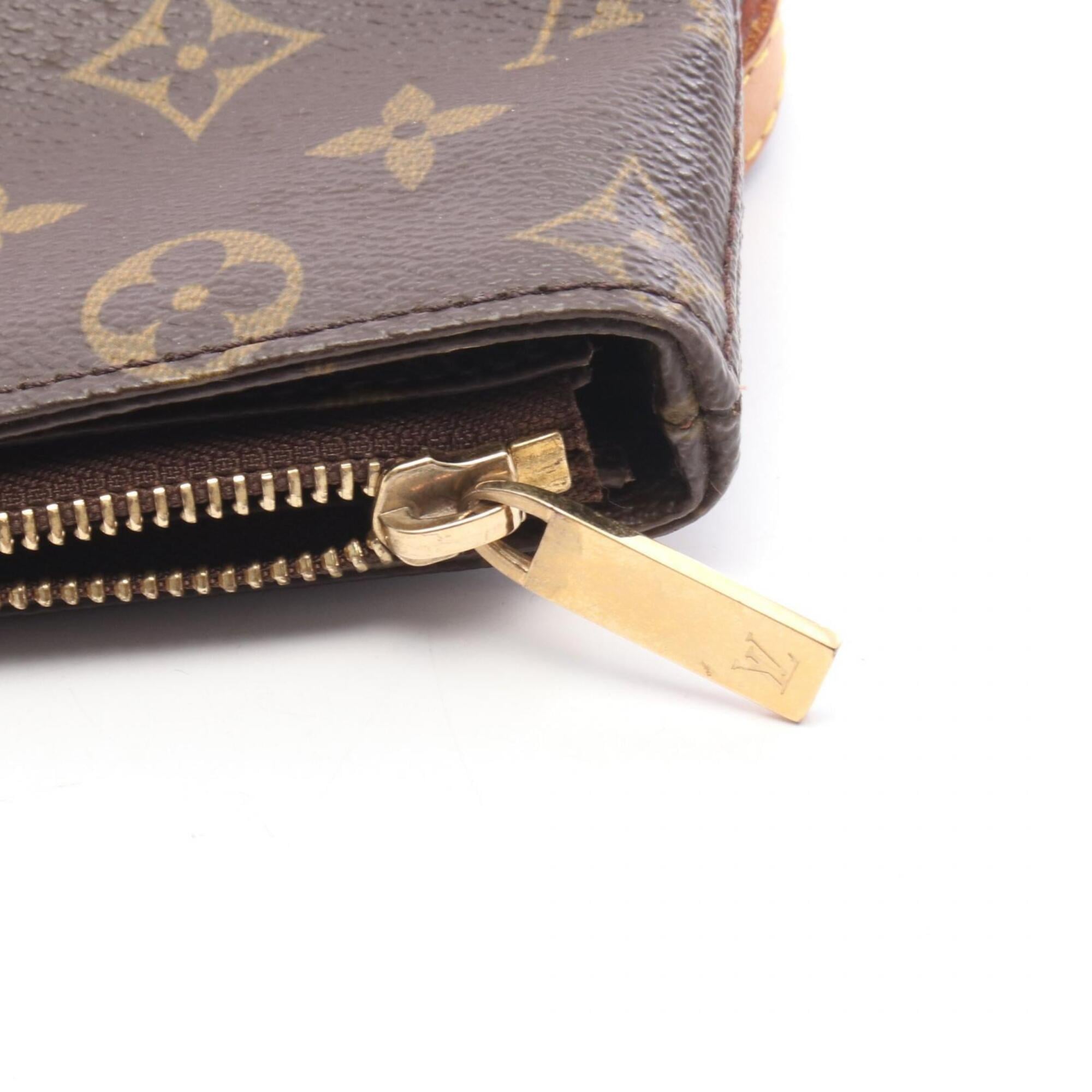 Louis Vuitton Brown Monogram Monogram Leather Handbag Tote Bag (Pre-Owned)