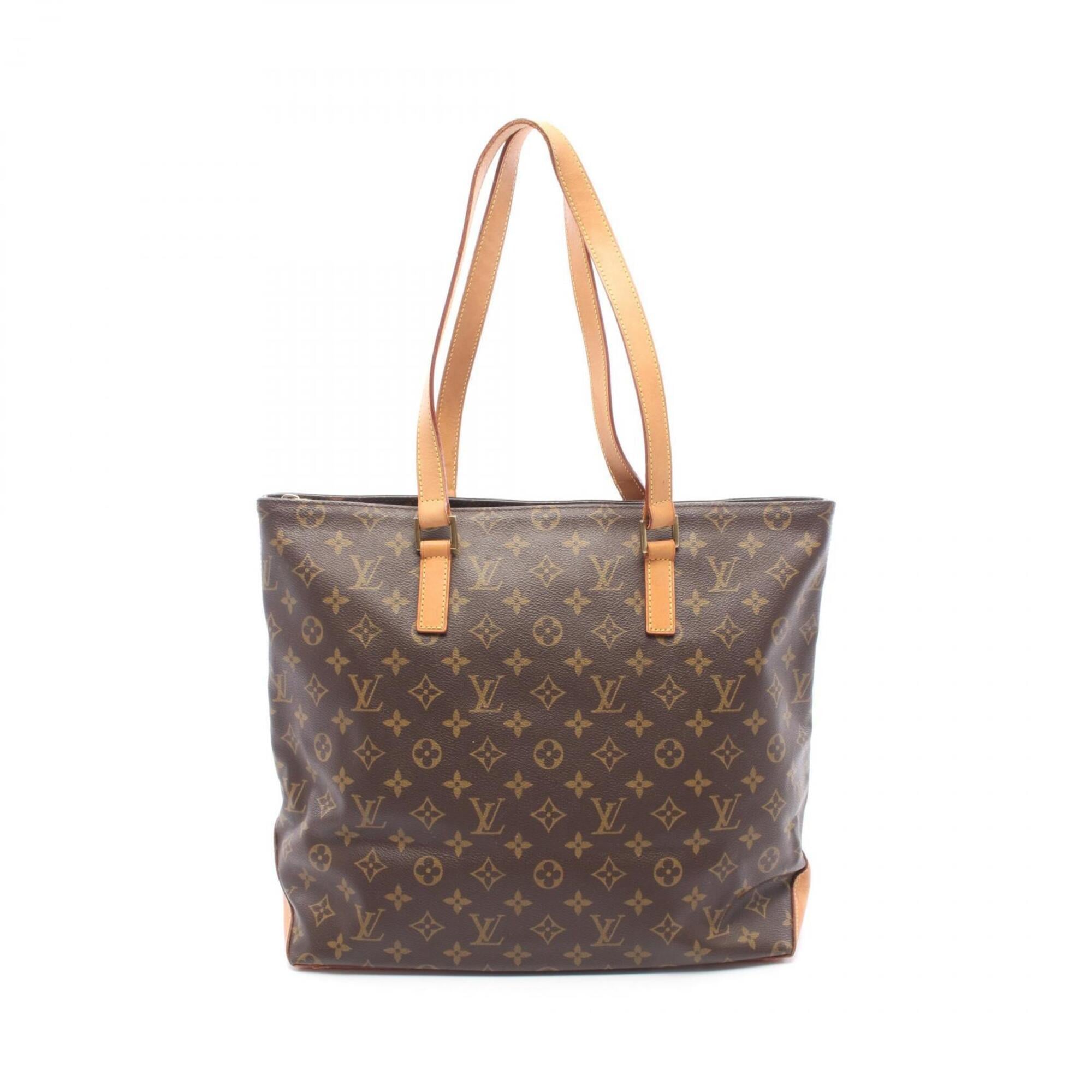 Louis Vuitton Brown Monogram Monogram Leather Handbag Tote Bag (Pre-Owned)