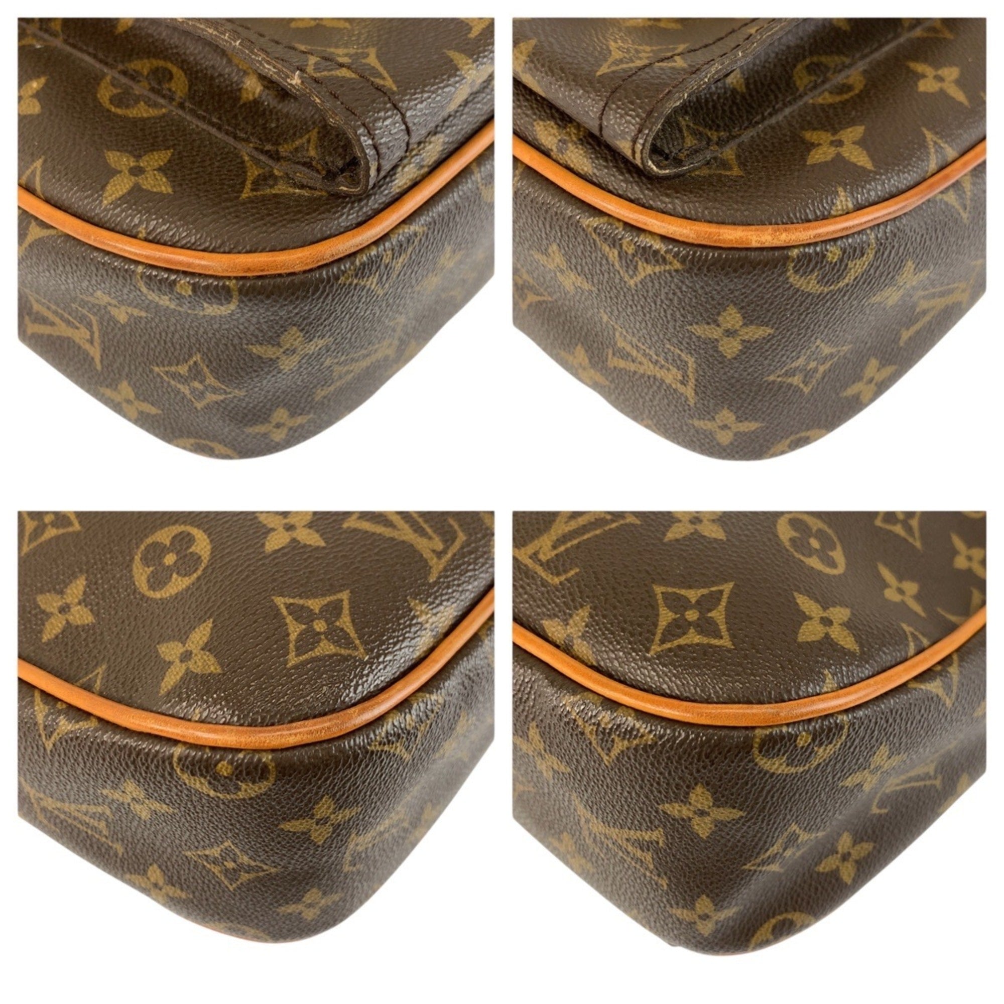 Louis Vuitton Brown Monogram Pochette Shoulder Bag (Pre-Owned)