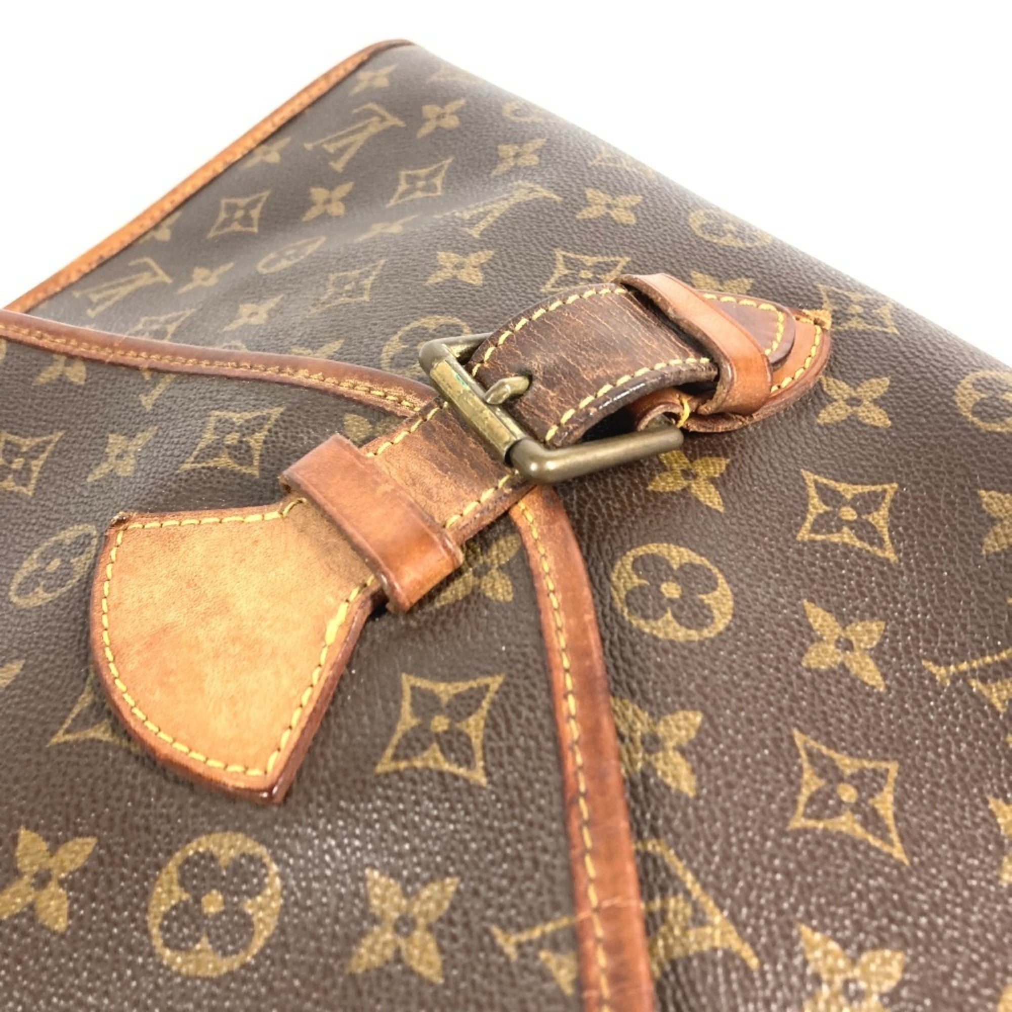 Louis Vuitton Brown Monogram Monogram Briefcase Handbag (Pre-Owned)