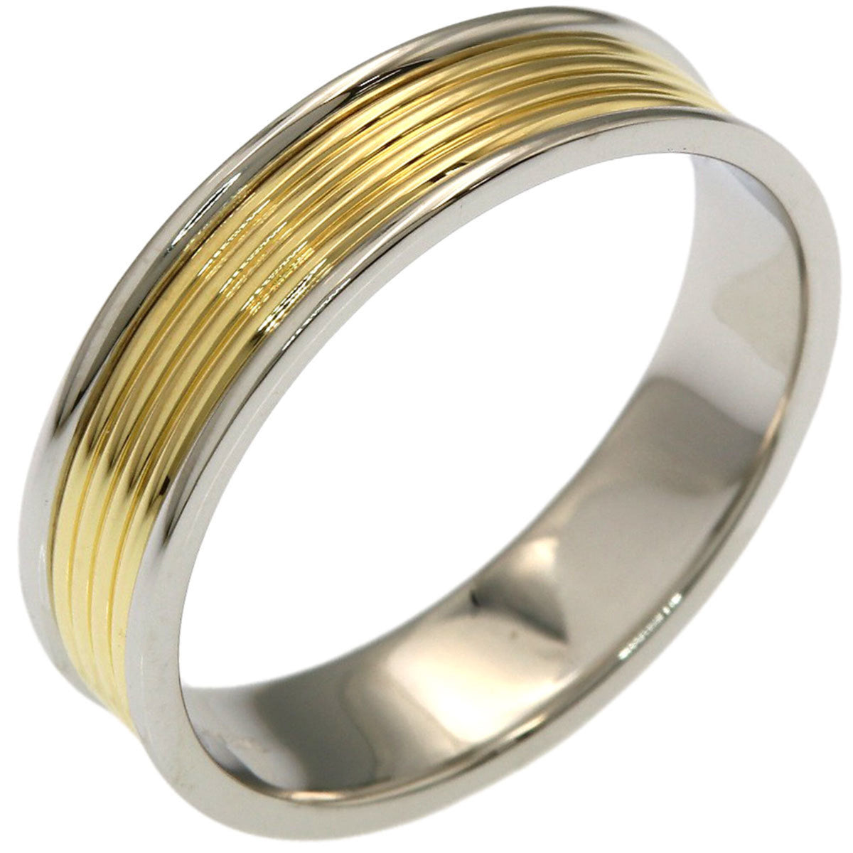 Tiffany Yellow Gold (18K) Platinum 950 Band Ring (Pre-Owned)