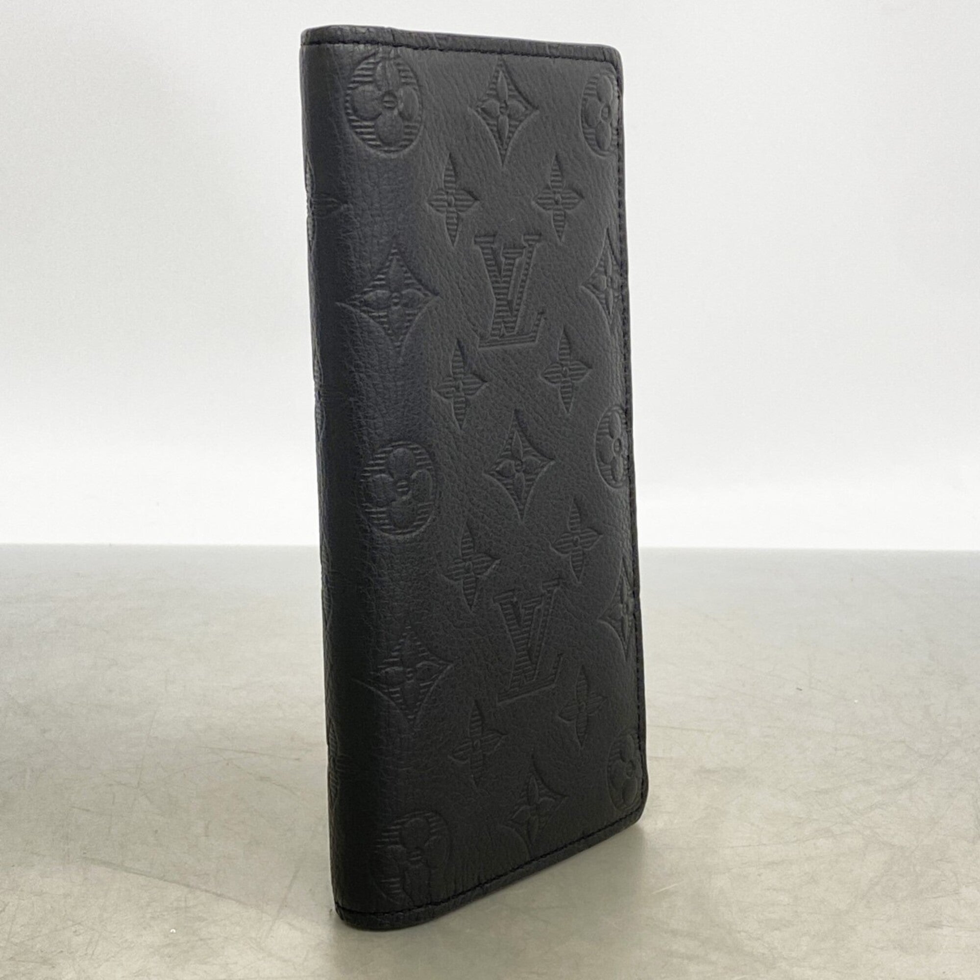 Louis Vuitton Black Long Wallet (Bi-Fold) (Pre-Owned)