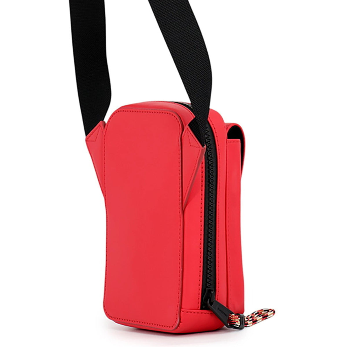 Burberry Black Red Color White Pvc Crossbody Bag Shoulder Bag (Pre-Owned)