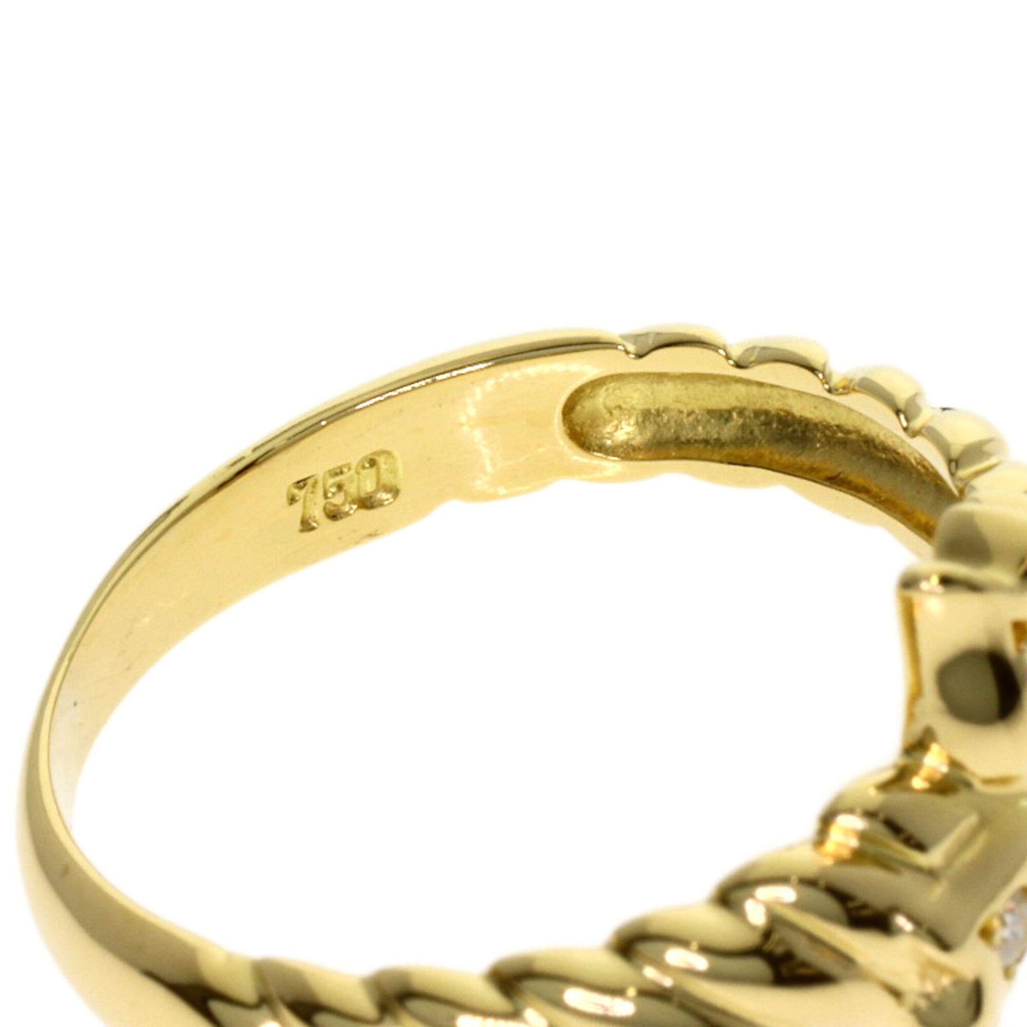 Christian Dior Yellow Gold (18K) Band Ring (Pre-Owned)